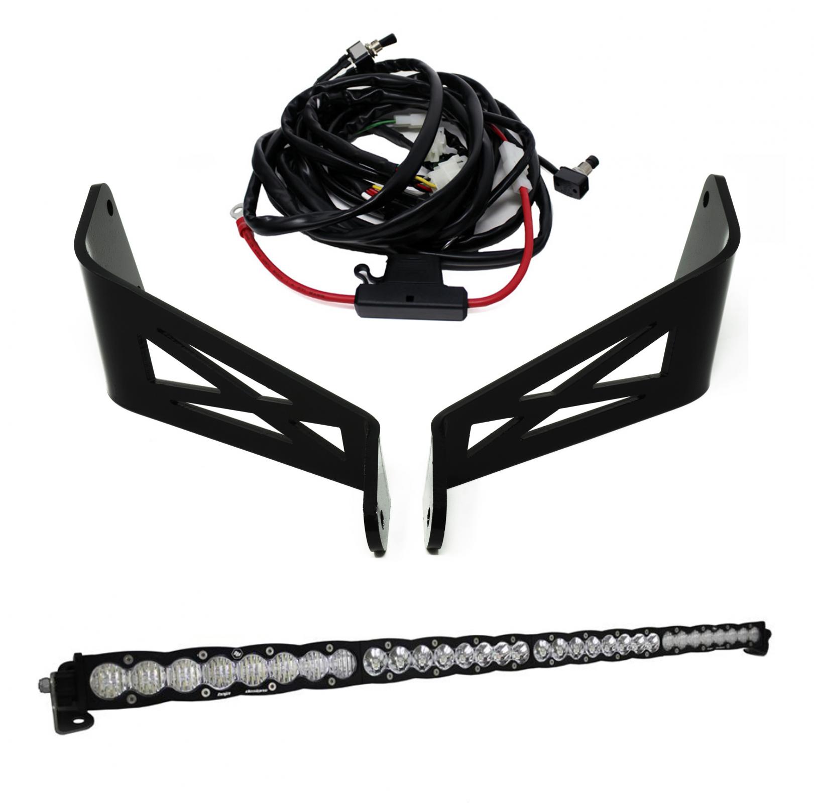 Baja Designs 447083 - Can-Am Maverick X3 Rock Crawler Roof Mount Kit 40 Inch S8 Baja Designs 447083 - Can-Am Maverick X3 Rock Crawler Roof Mount Kit 40 Inch S8