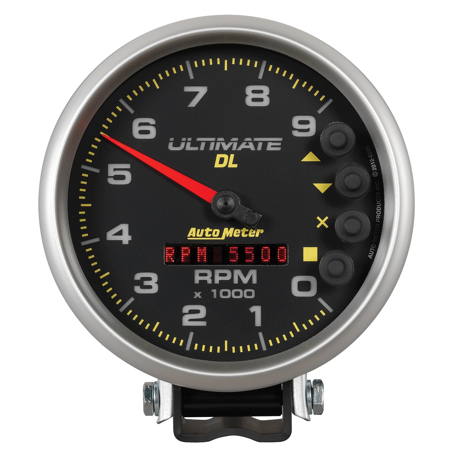 AutoMeter 6896 - 5 inch Ultimate DL Playback Tachometer 9000 RPM - Black AutoMeter 6896 - 5 inch Ultimate DL Playback Tachometer 9000 RPM - Black