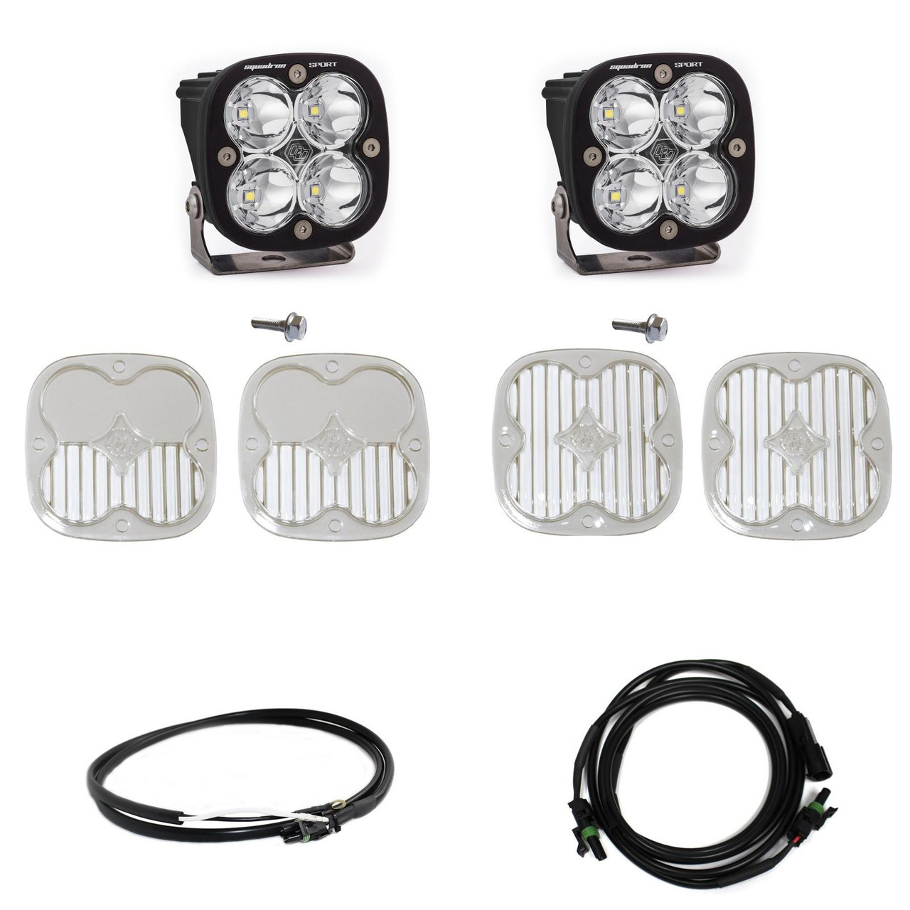 Baja Designs 447755UP - Bronco A Piller Light Kit 21-Up Ford Bronco Squadron Sport Spot w/Upfitter Baja Designs 447755UP - Bronco A Piller Light Kit 21-Up Ford Bronco Squadron Sport Spot w/Upfitter