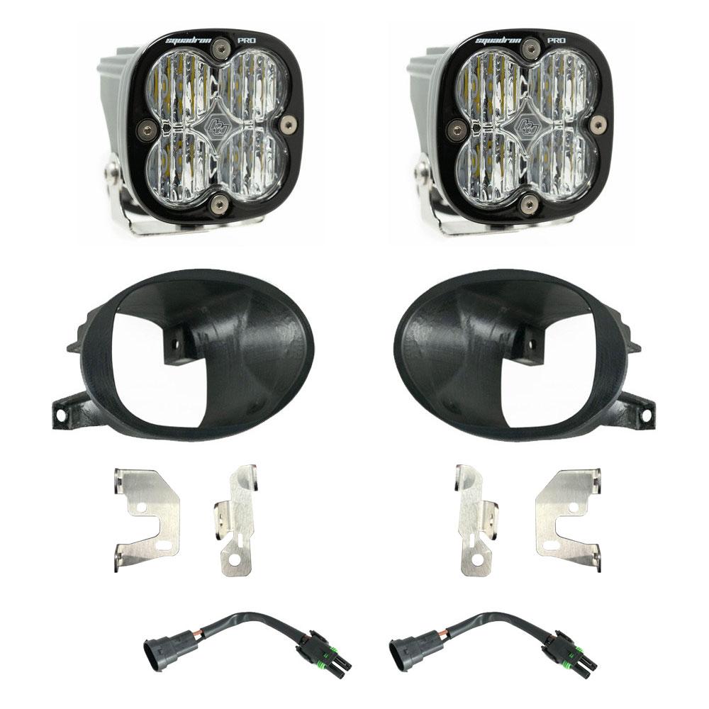 Baja Designs 447864 - Squadron Pro Fog Pocket Kit 19-24 Sprinter 1500/2500/3500 (Wide Cornering; Clear) Baja Designs 447864 - Squadron Pro Fog Pocket Kit 19-24 Sprinter 1500/2500/3500 (Wide Cornering; Clear)