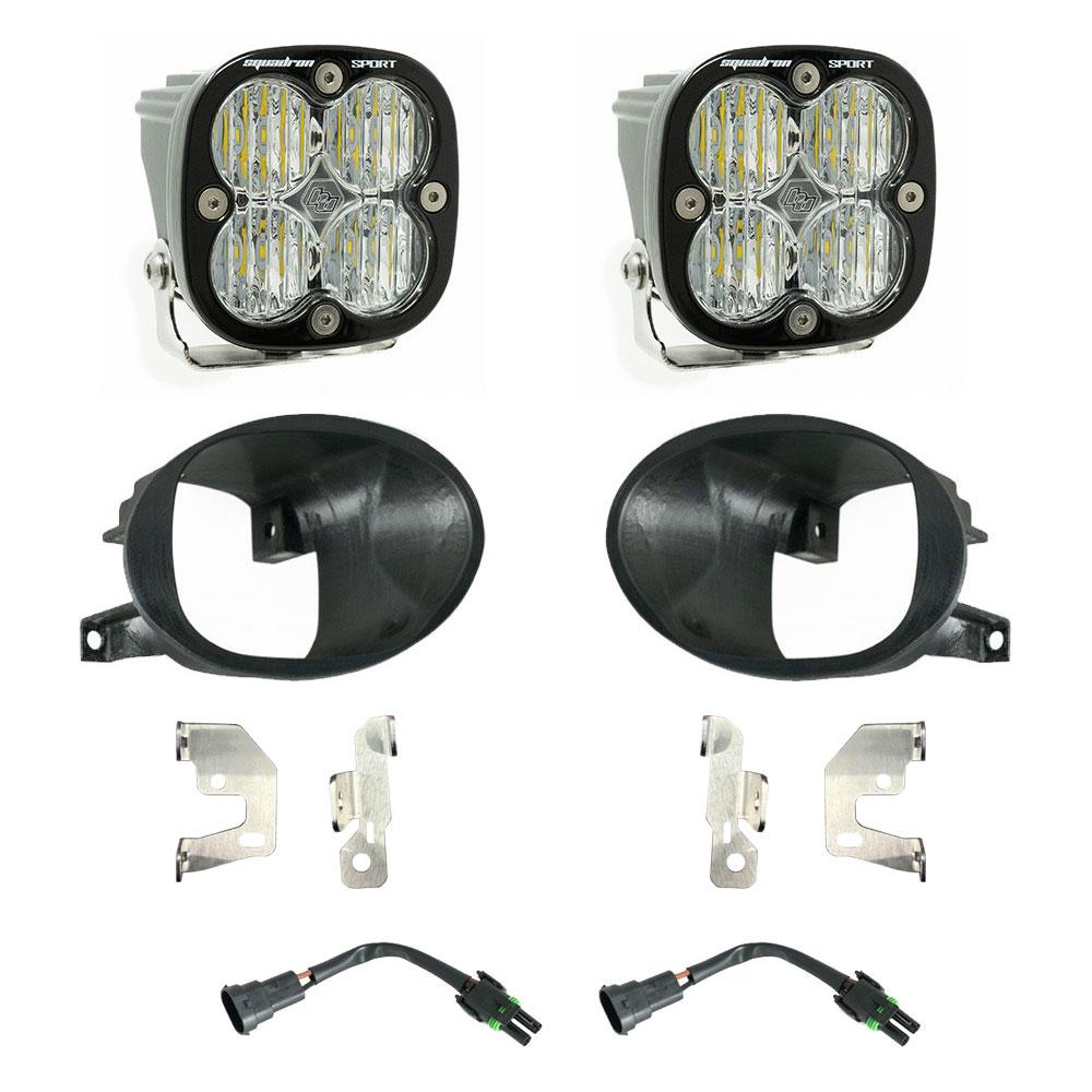 Baja Designs 447865 - Squadron Sport Fog Pocket Kit 19-24 Sprinter 1500/2500/3500 (Wide Cornering; Clear) Baja Designs 447865 - Squadron Sport Fog Pocket Kit 19-24 Sprinter 1500/2500/3500 (Wide Cornering; Clear)