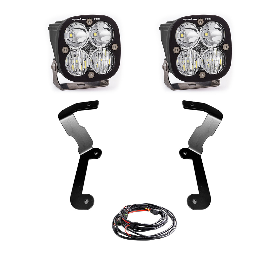 Baja Designs 447743 - 19-22 GMC Sierra 1500 Squadron Pro A Pillar Light Kit