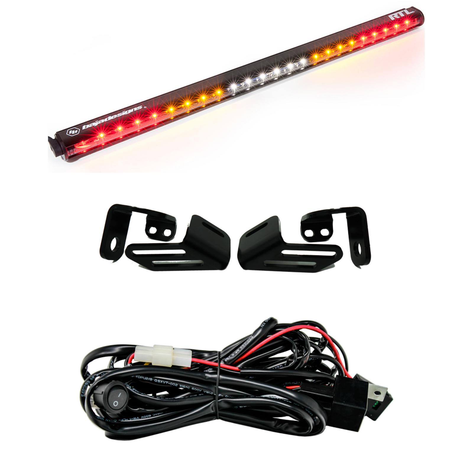 Baja Designs 447832 - RTL 30 inch Rear Tail Light Kit 18 Wildcat XX No Turn Signal Clear Baja Designs 447832 - RTL 30 inch Rear Tail Light Kit 18 Wildcat XX No Turn Signal Clear