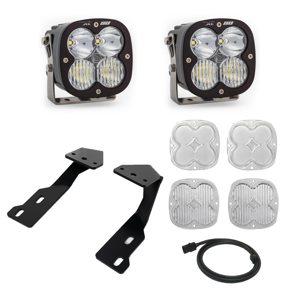 Baja Designs 447858 - XL 80 A-Pillar Kit 19-23 Mercedes Sprinter