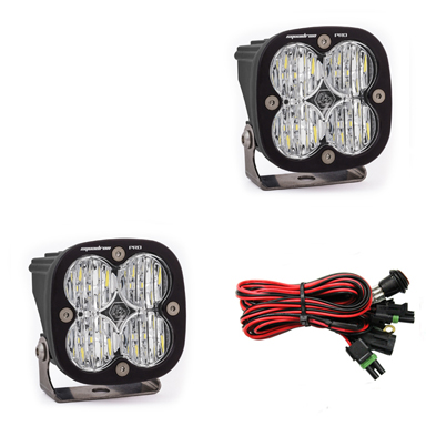Baja Designs 497805 - LED Light Pods Wide Cornering Pattern Pair Squadron Pro Series