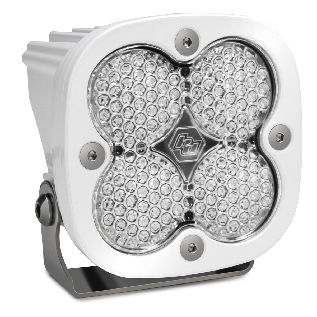 Baja Designs 490006WT - LED Light Pod White Clear Lens Work/Scene Pattern Squadron Pro