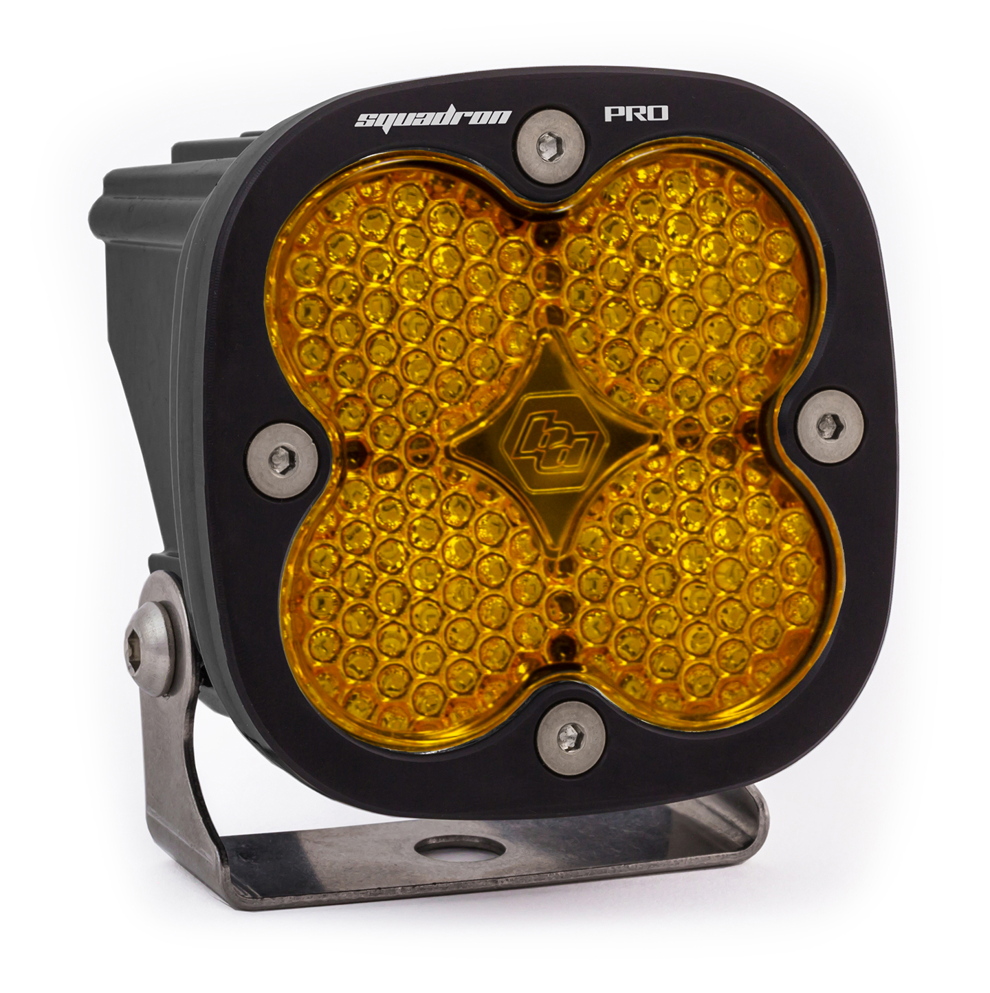 Baja Designs 490016 - LED Light Pod Black Baja Amber Lens Work/Scene Pattern Squadron Pro Baja Designs 490016 - LED Light Pod Black Baja Amber Lens Work/Scene Pattern Squadron Pro