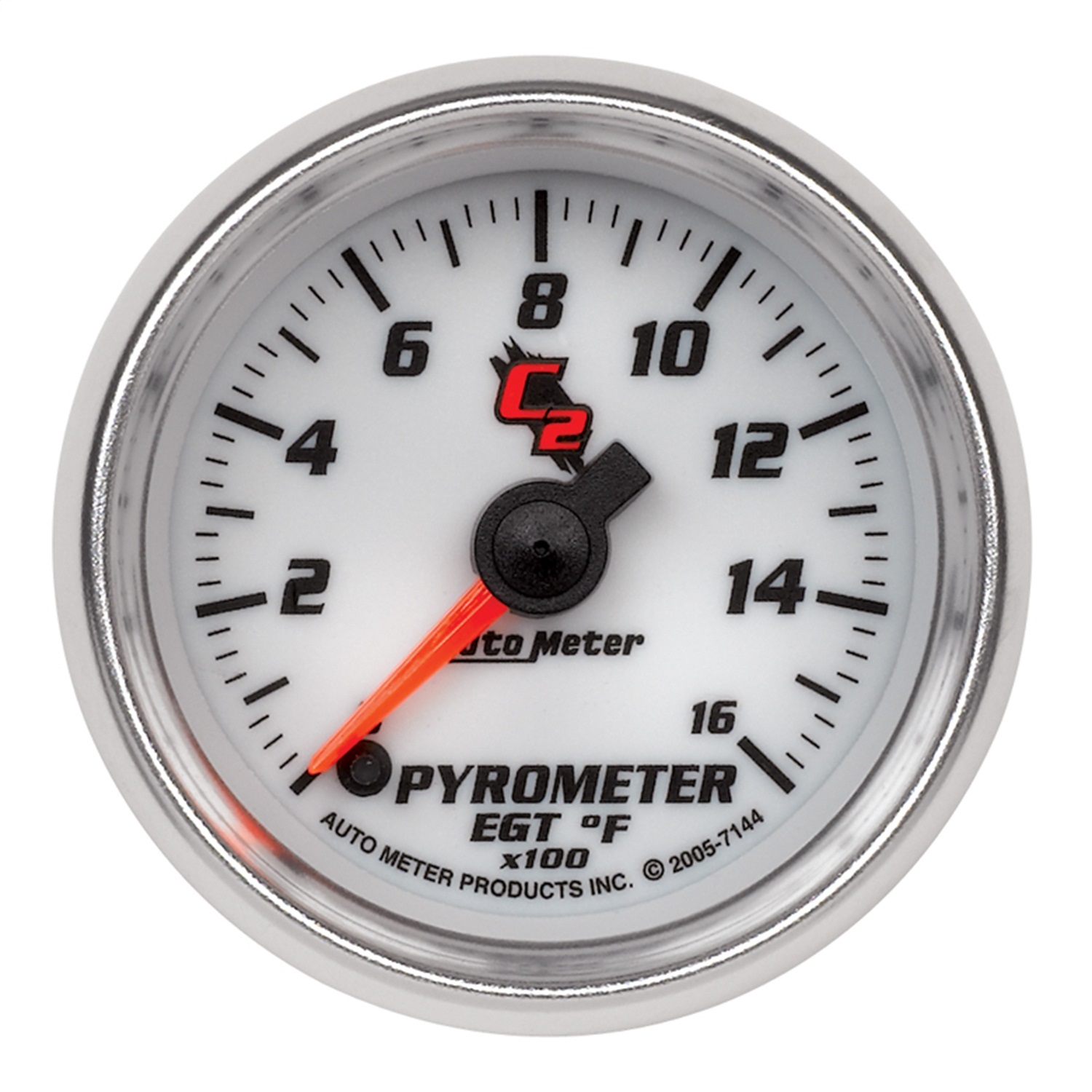 AutoMeter 7144 - C2 52mm 1600 Deg F Electronic EGT Gauge AutoMeter 7144 - C2 52mm 1600 Deg F Electronic EGT Gauge