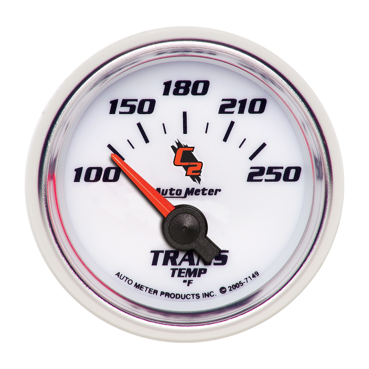 AutoMeter 7149 - C2 52mm 100 - 250 Deg. F Electronic Trans Temp Gauge AutoMeter 7149 - C2 52mm 100 - 250 Deg. F Electronic Trans Temp Gauge