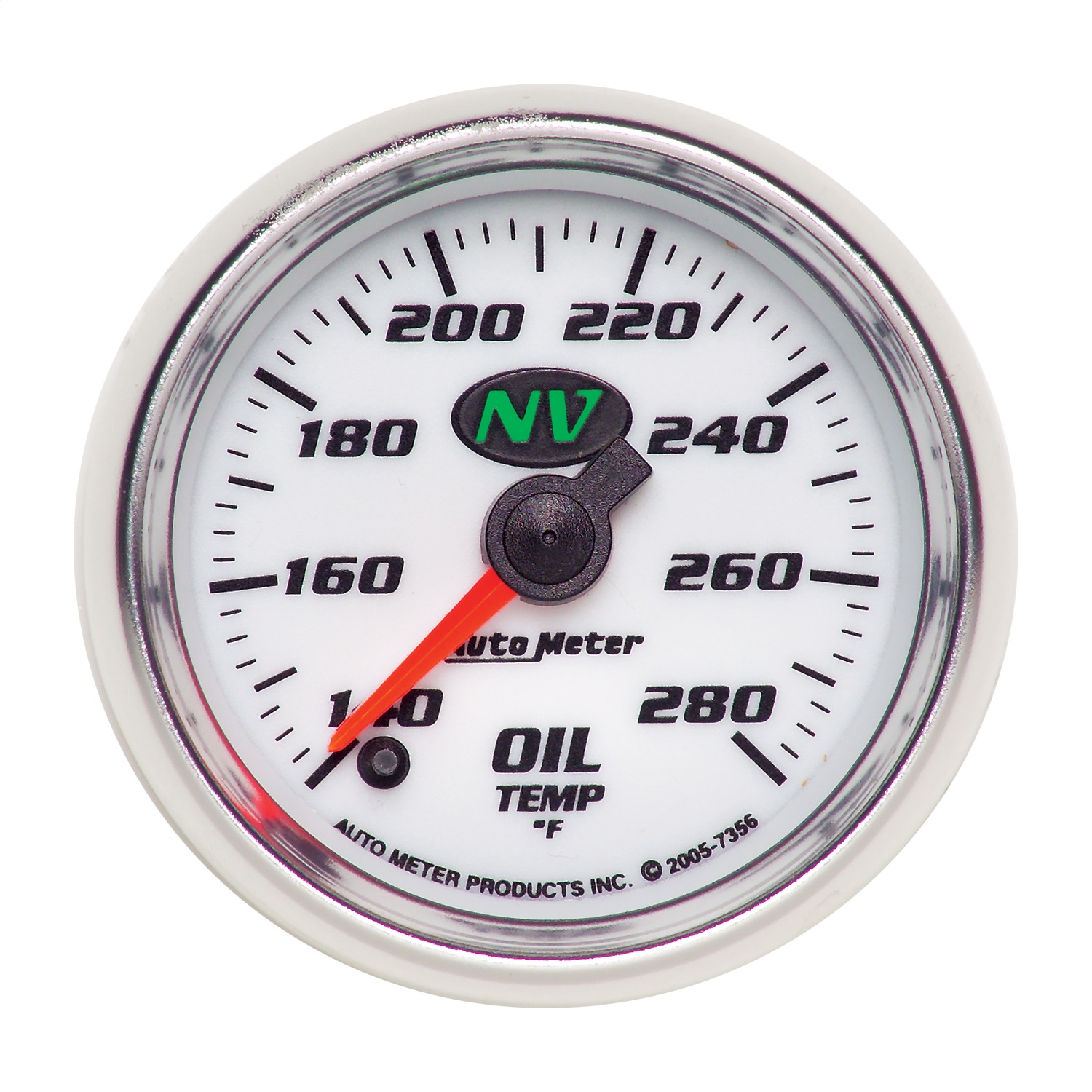AutoMeter 7356 - NV 2-1/16in 140-280 Deg F Digital Stepper Motor Oil Temp Gauge AutoMeter 7356 - NV 2-1/16in 140-280 Deg F Digital Stepper Motor Oil Temp Gauge