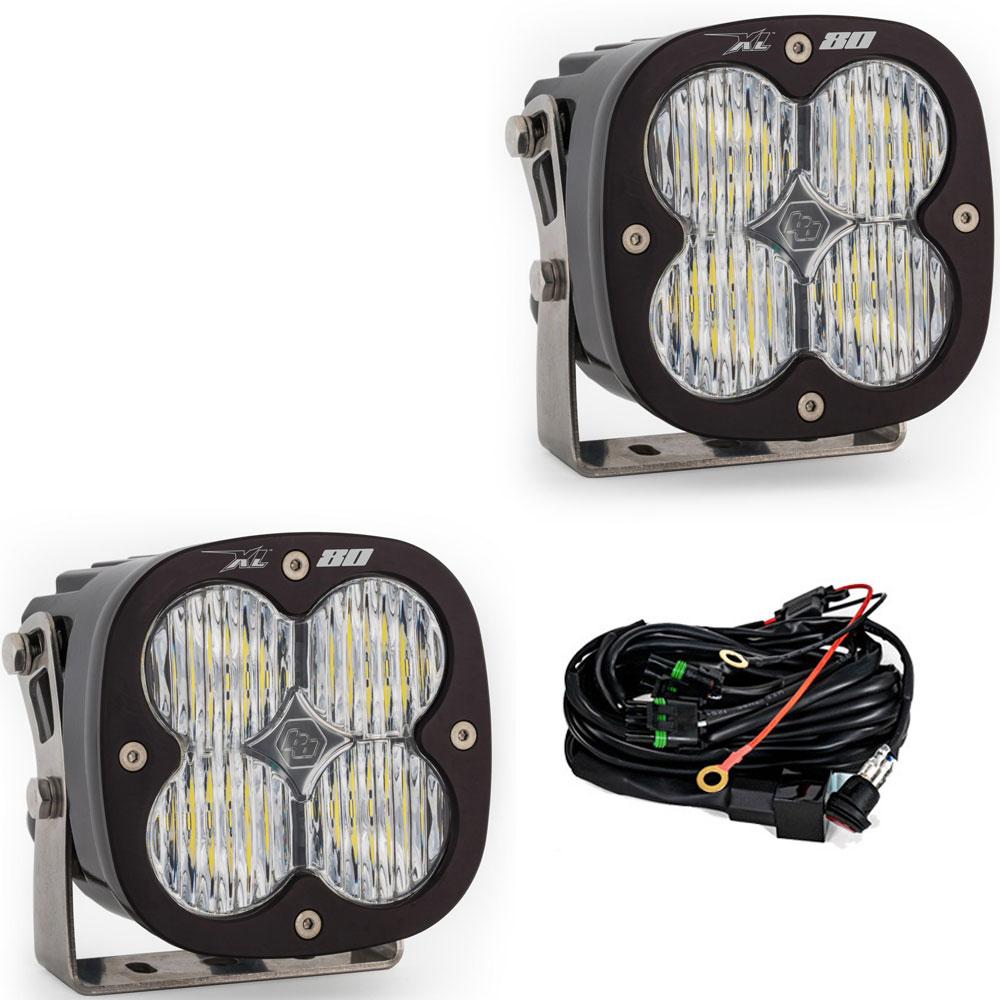 Baja Designs 677805 - LED Light Pods Wide Cornering Pattern Pair XL80 Series
