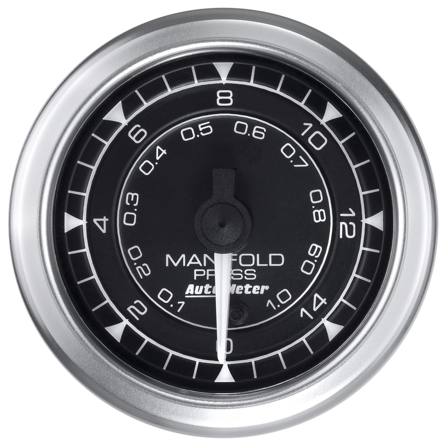 AutoMeter 8150 - Chrono 2-1/16in 15PSI Manifold Pressure Gauge AutoMeter 8150 - Chrono 2-1/16in 15PSI Manifold Pressure Gauge