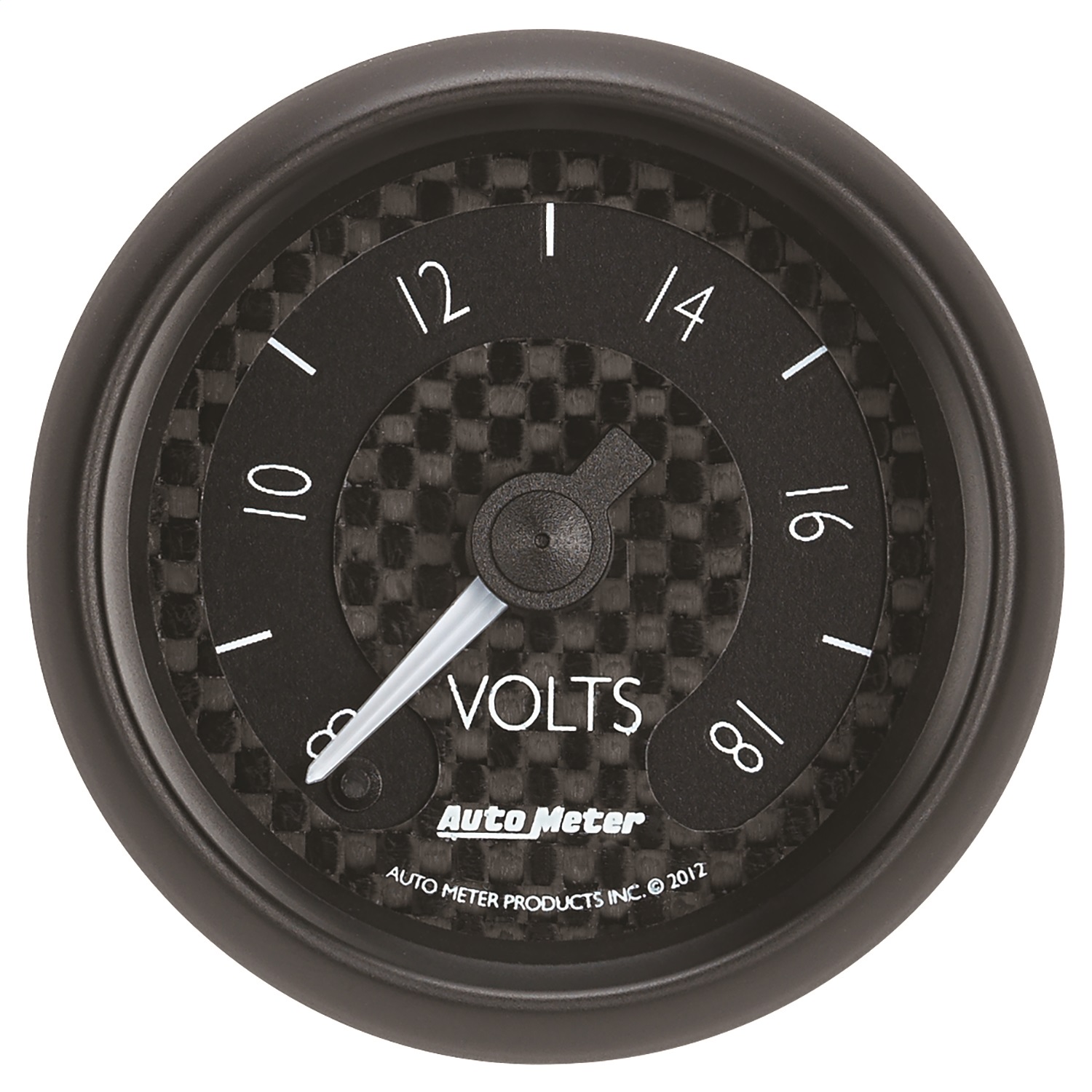 AutoMeter 8091 - GT Series 52mm Full Sweep Electronic 8-18 Volts Voltmeter