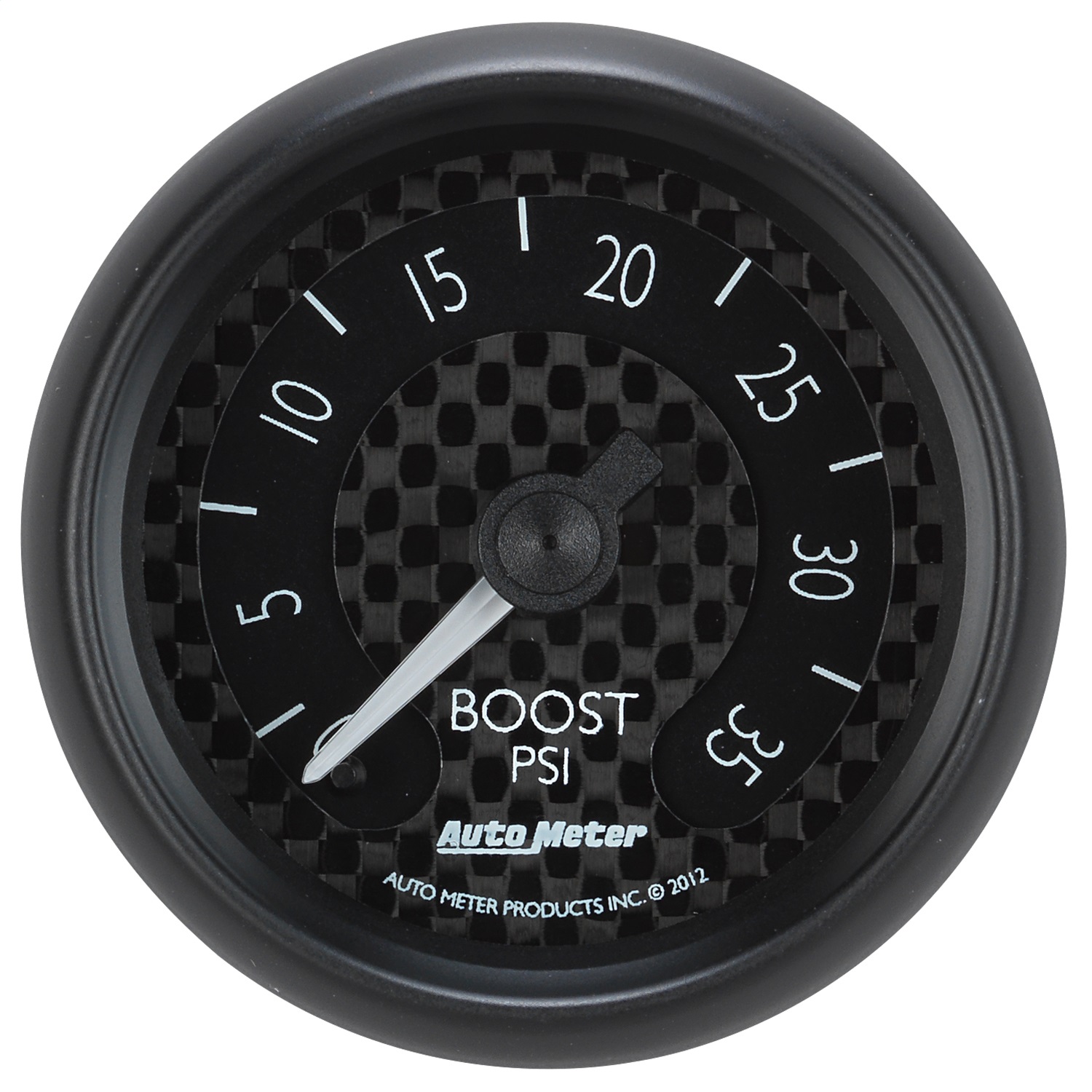AutoMeter 8004 - GT Series 52mm Mechanical 0-35 psi Boost Gauge AutoMeter 8004 - GT Series 52mm Mechanical 0-35 psi Boost Gauge