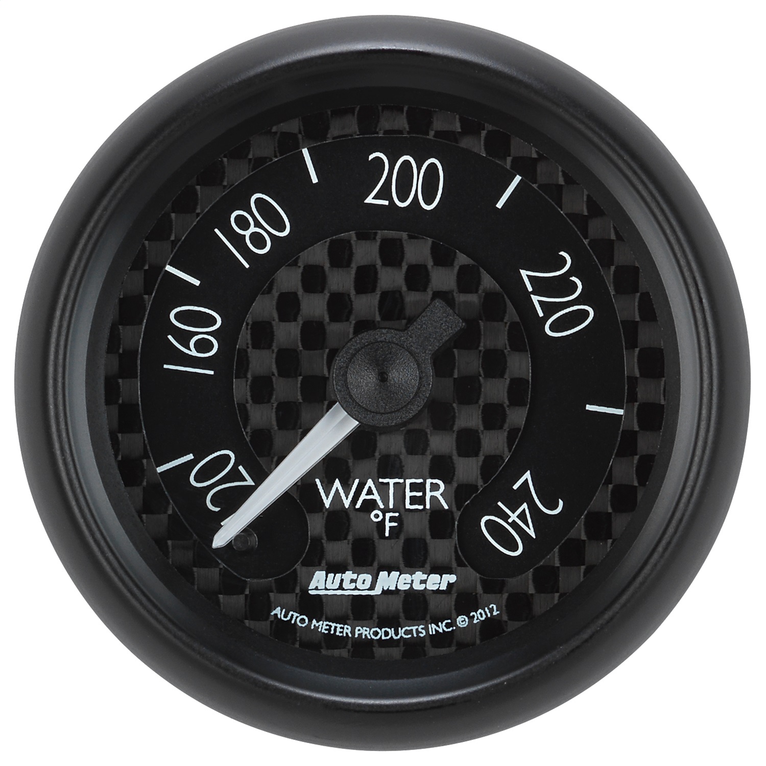 AutoMeter 8032 - GT Series 52mm Mechanical 120-240 Deg F Water Temperature Gauge