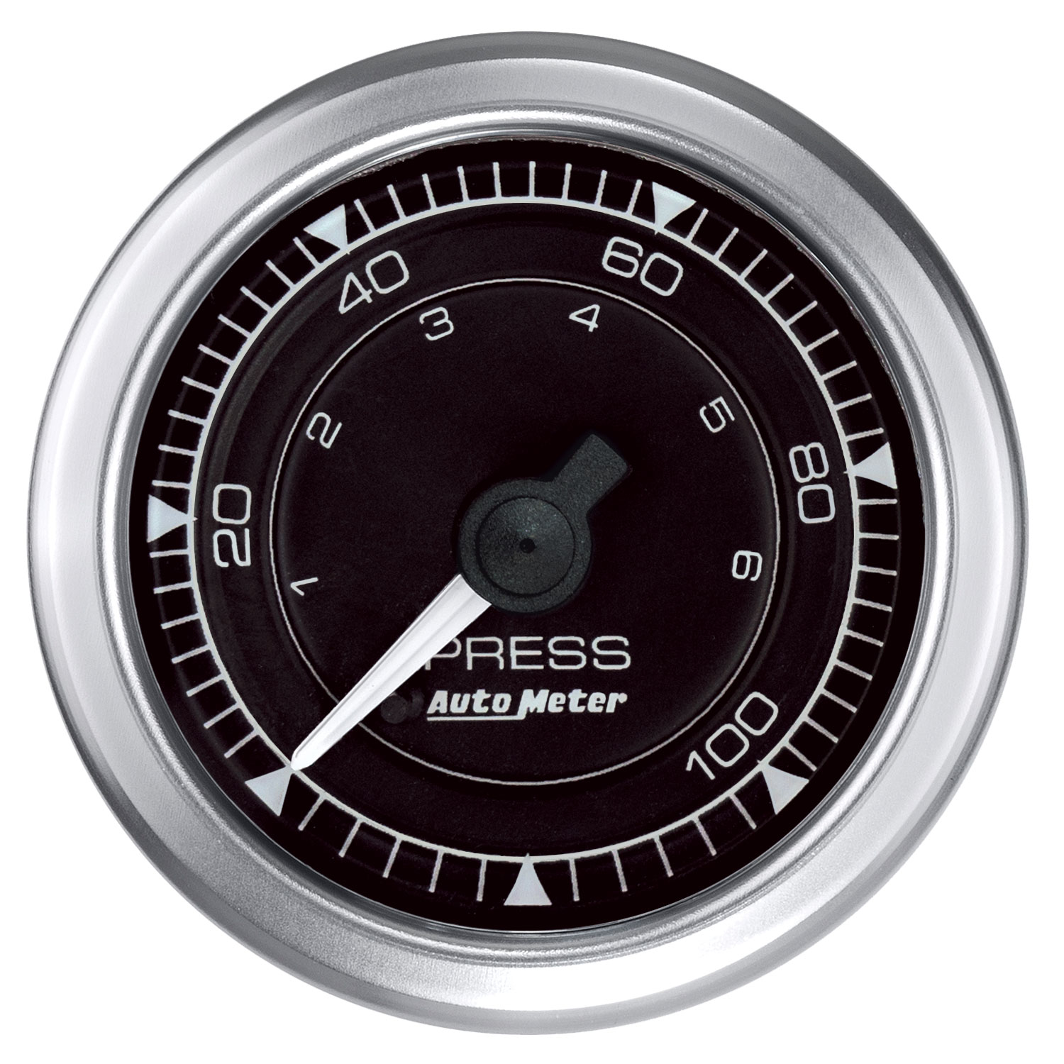 AutoMeter 8121 - 2-1/16 in. OIL PRESSURE, 0-100 PSI, CHRONO AutoMeter 8121 - 2-1/16 in. OIL PRESSURE, 0-100 PSI, CHRONO