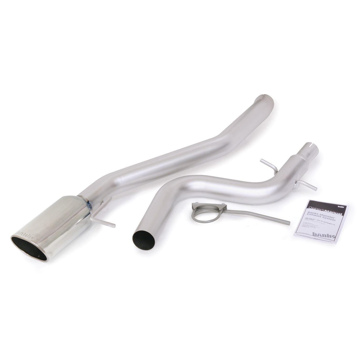 Banks Power 46180 - Monster Exhaust System Single Exit Chrome Tip 09-10 VW Volkswagen Jetta 2.0L TDI Banks Power 46180 - Monster Exhaust System Single Exit Chrome Tip 09-10 VW Volkswagen Jetta 2.0L TDI