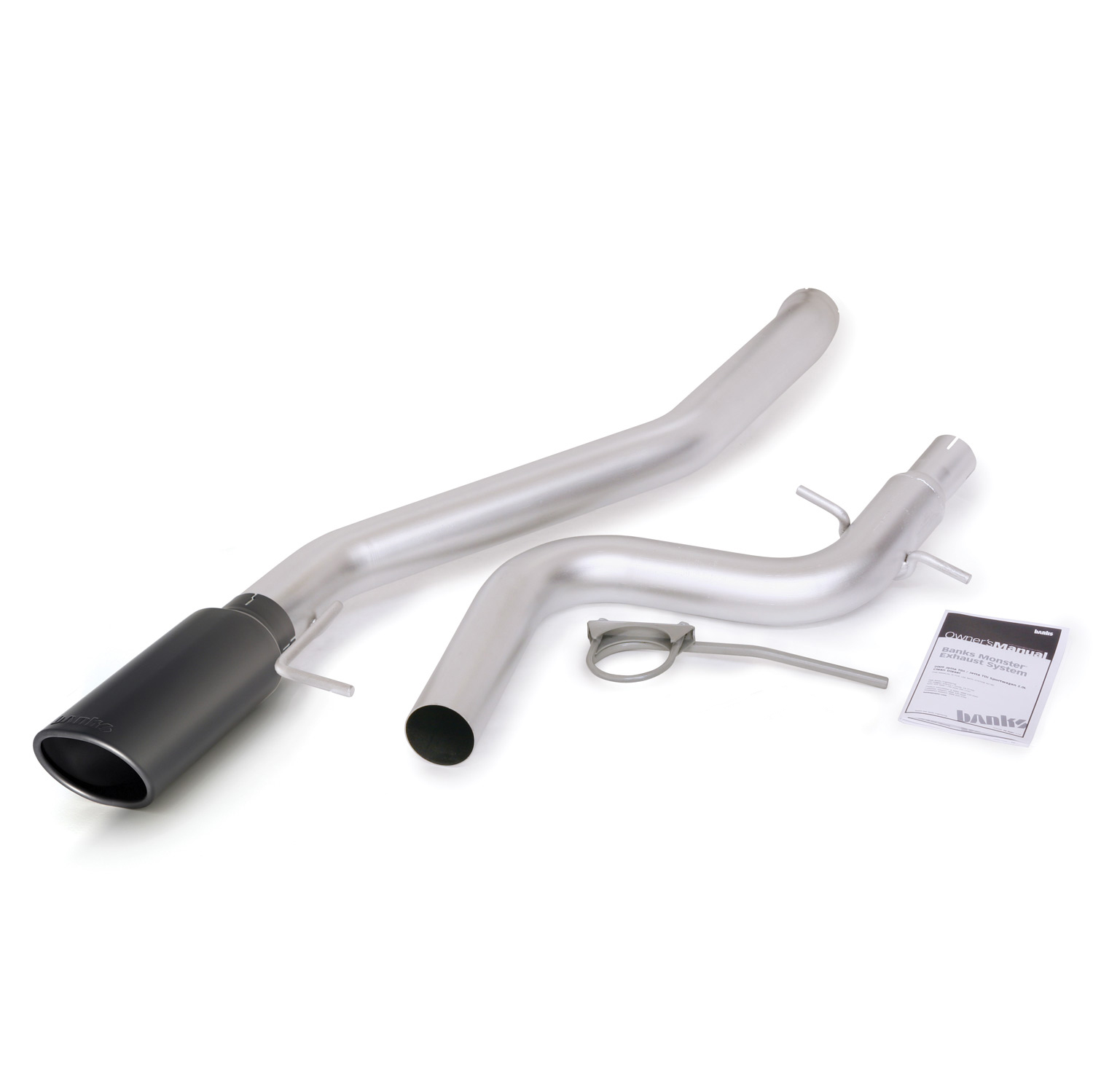 Banks Power 46180-B - Monster Exhaust System Single Exit Black Tip 09-10 VW Volkswagen Jetta 2.0L TDI Banks Power 46180-B - Monster Exhaust System Single Exit Black Tip 09-10 VW Volkswagen Jetta 2.0L TDI