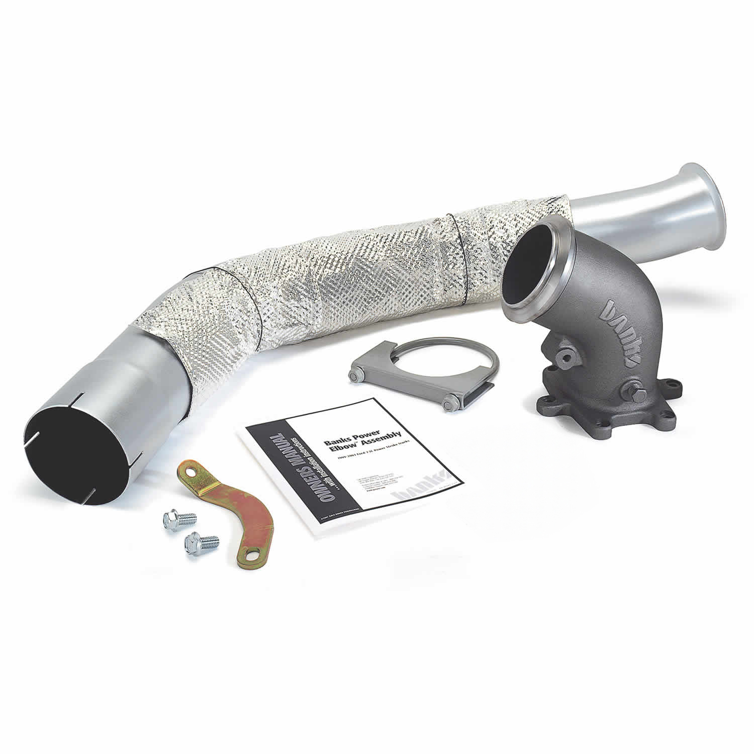 Banks Power 48651 - Turbocharger Outlet Elbow 99-99.5 Ford 7.3L F450-550 Hardware Included
