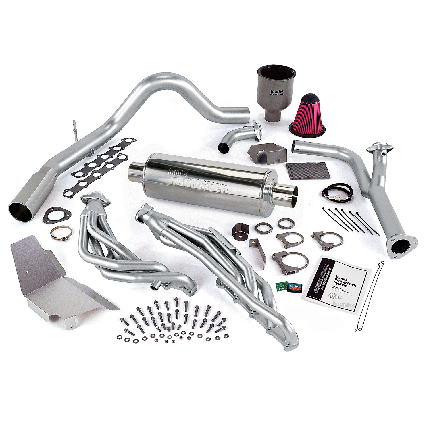 Banks Power 49440 - 99-04 Ford 6.8L Truck EGR-Early Cat PowerPack System W/AutoMind Banks Power 49440 - 99-04 Ford 6.8L Truck EGR-Early Cat PowerPack System W/AutoMind