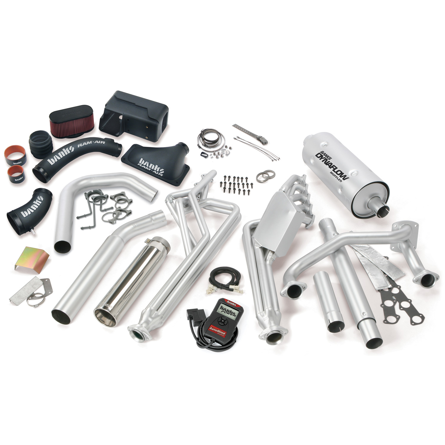 Banks Power 49493 - PowerPack Bundle Complete Power System W/AutoMind Programmer 06-10 Ford 6.8 Class-A Motorhome Left Exit Banks Power 49493 - PowerPack Bundle Complete Power System W/AutoMind Programmer 06-10 Ford 6.8 Class-A Motorhome Left Exit
