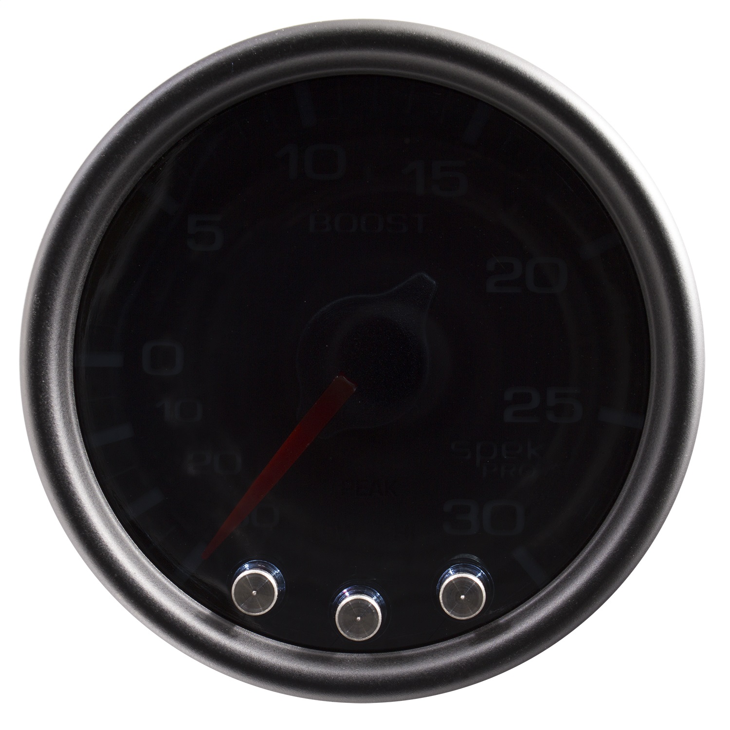 AutoMeter P30252 - Spek-Pro Gauge Vac/Boost 2 1/16in 30Inhg-30psi Stepper Motor Peak & Warn Black/Smoke/Black AutoMeter P30252 - Spek-Pro Gauge Vac/Boost 2 1/16in 30Inhg-30psi Stepper Motor Peak & Warn Black/Smoke/Black