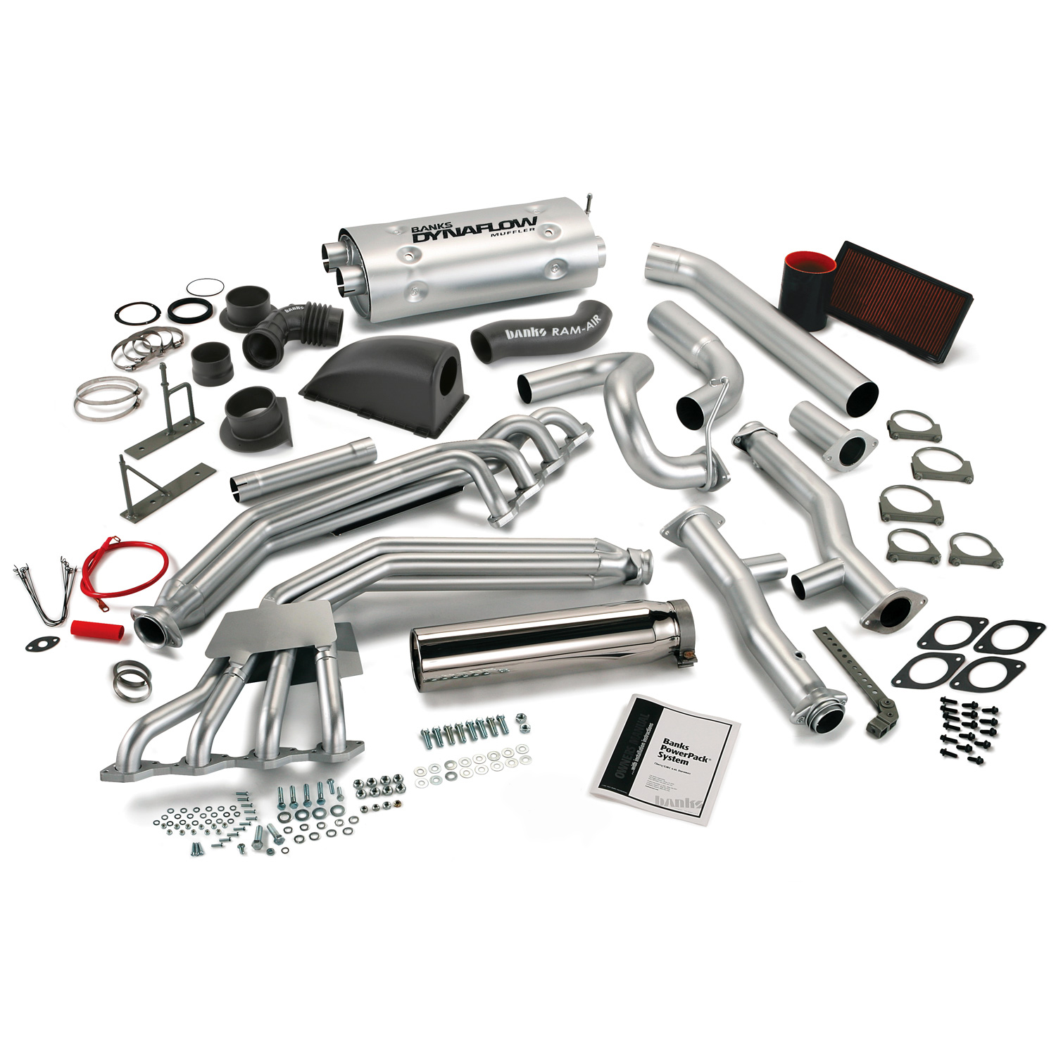 Banks Power 49560 - 04-05 GM 8.1 Mh-W20/22 (L-Exit) PowerPack System Banks Power 49560 - 04-05 GM 8.1 Mh-W20/22 (L-Exit) PowerPack System