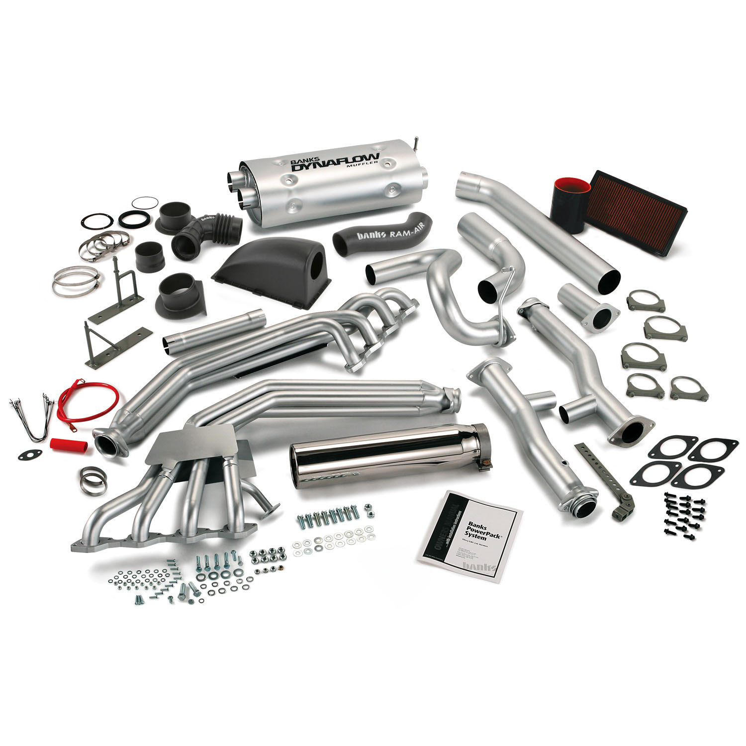 Banks Power 49559 - 01-03 GM 8.1 Mh - W20/22 (R-Exit) PowerPack System