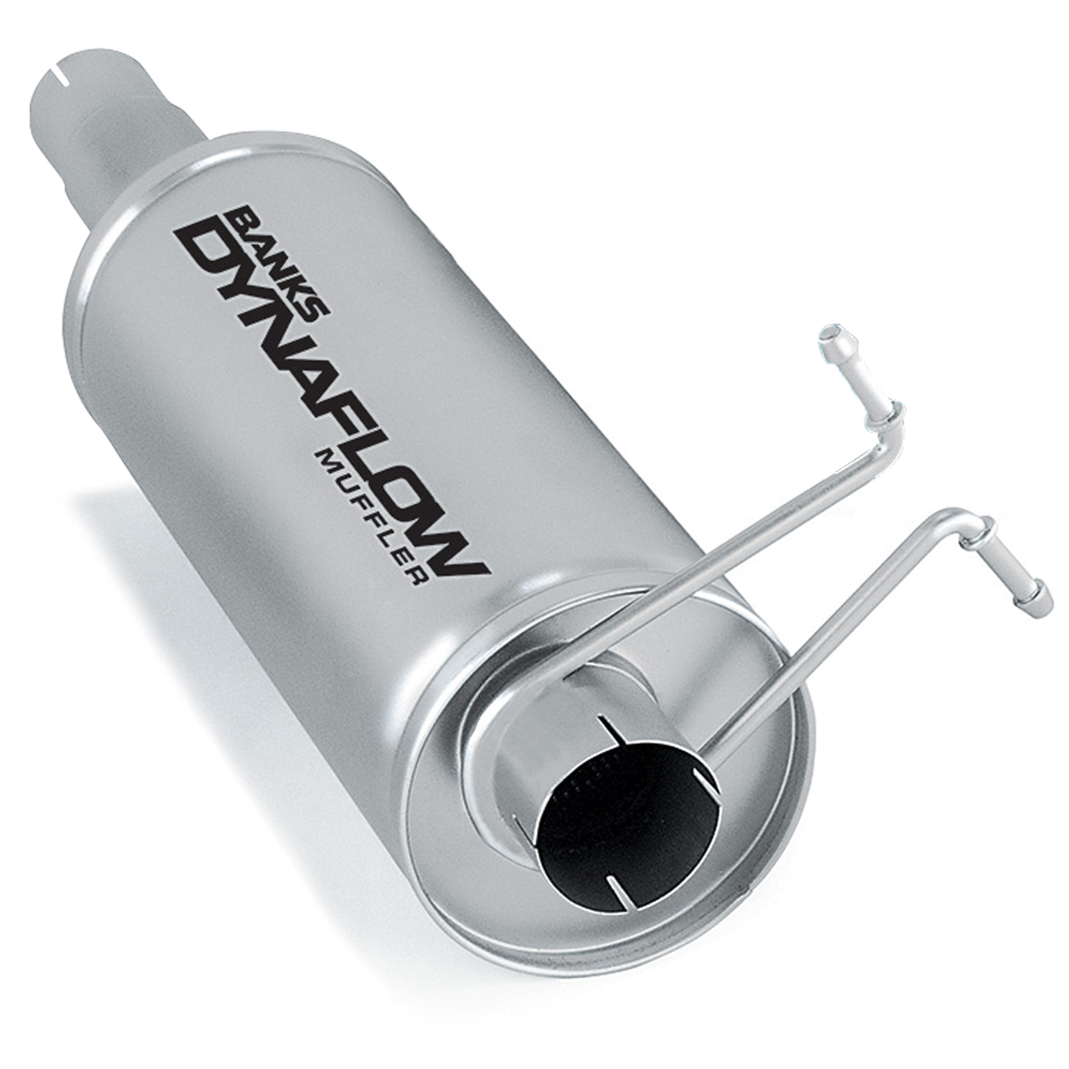 Banks Power 52439 - Stainless Steel Exhaust Muffler 3.5 Inch Inlet and Outlet 99-04 Ford 6.8L Excursion Banks Power 52439 - Stainless Steel Exhaust Muffler 3.5 Inch Inlet and Outlet 99-04 Ford 6.8L Excursion