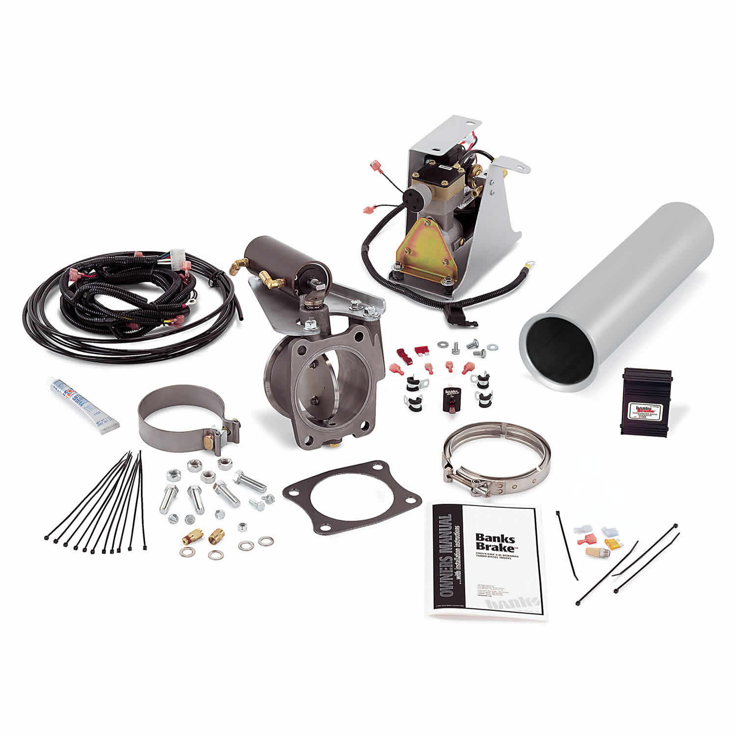 Banks Power 55232 - Brake Exhaust Braking System 01-04 Chevy 6.6 Banks Exhaust Banks Power 55232 - Brake Exhaust Braking System 01-04 Chevy 6.6 Banks Exhaust