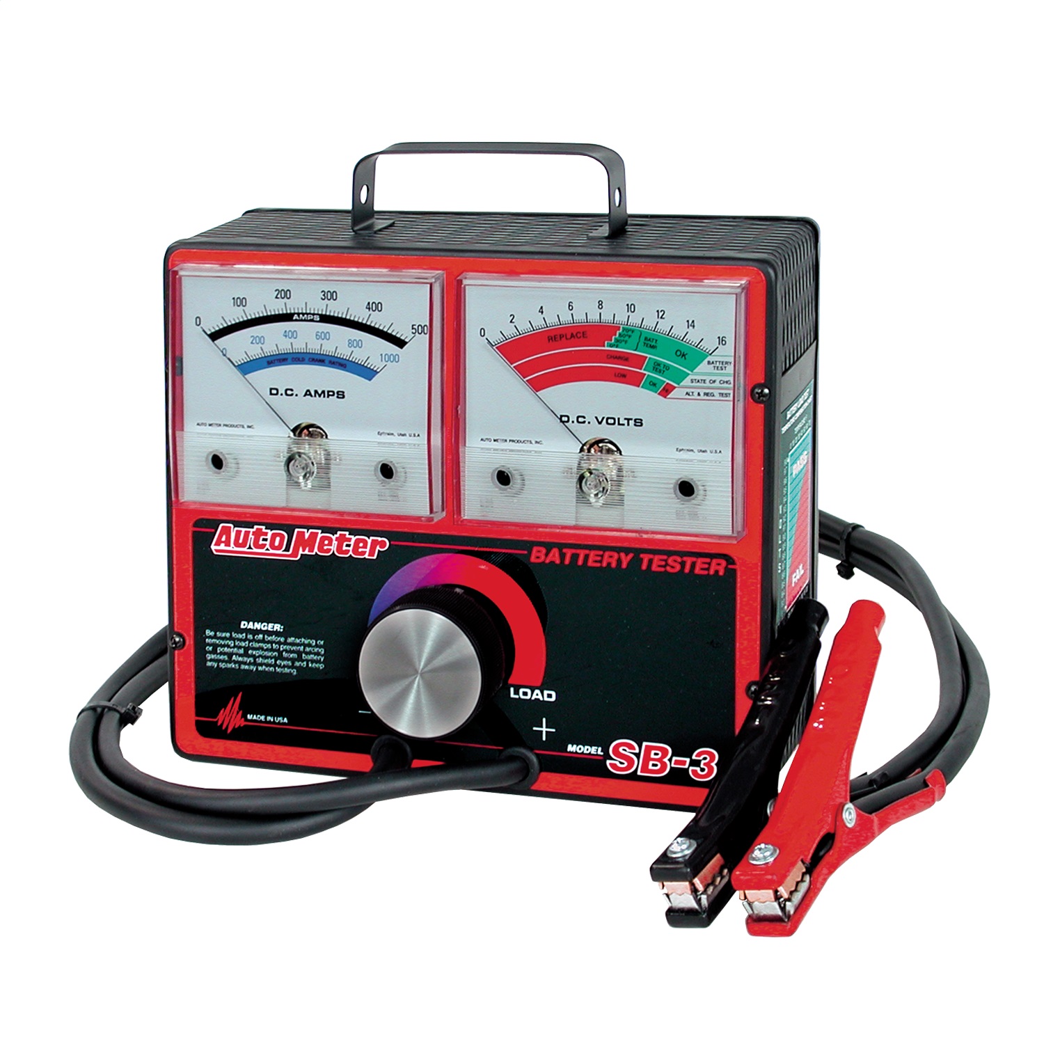 AutoMeter SB-3 - ; 500 Amp Variable Load Battery/Electrical System Tester AutoMeter SB-3 - ; 500 Amp Variable Load Battery/Electrical System Tester