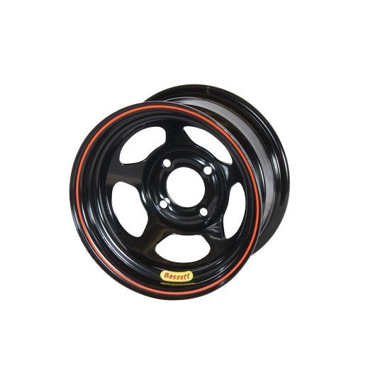 Bassett 38SP3 - Wheel 13x8 4x4.25in 3in BS Black