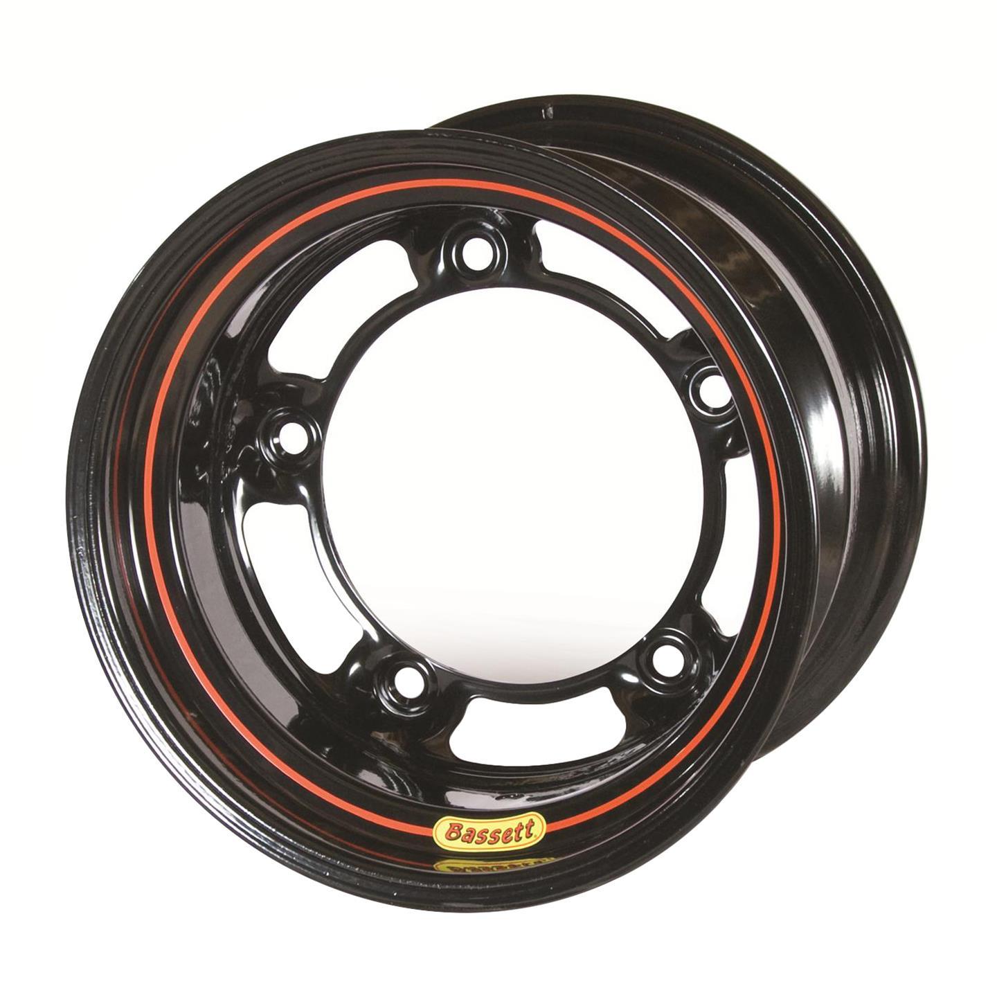 Bassett 50SR7 - Wheel 15in x 10in W/5 7in BS Black