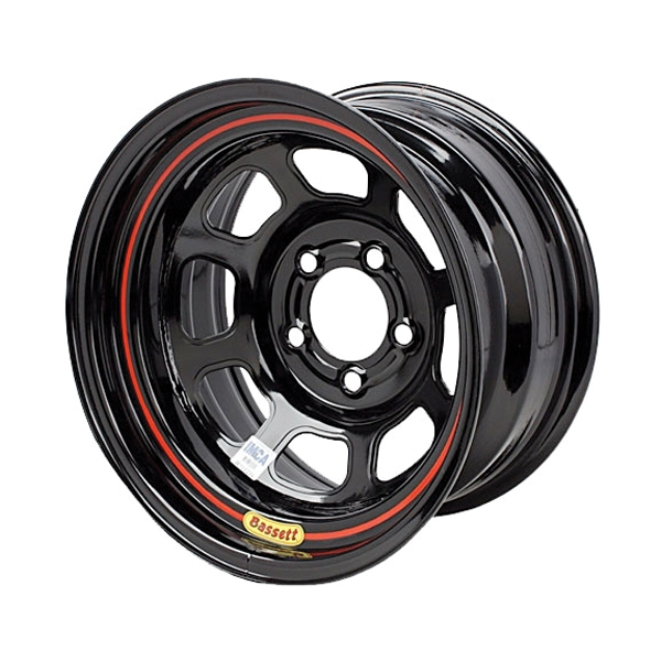 Bassett BAS57RN4 - Wheel 15in x 7in 5x100mm DOT Black