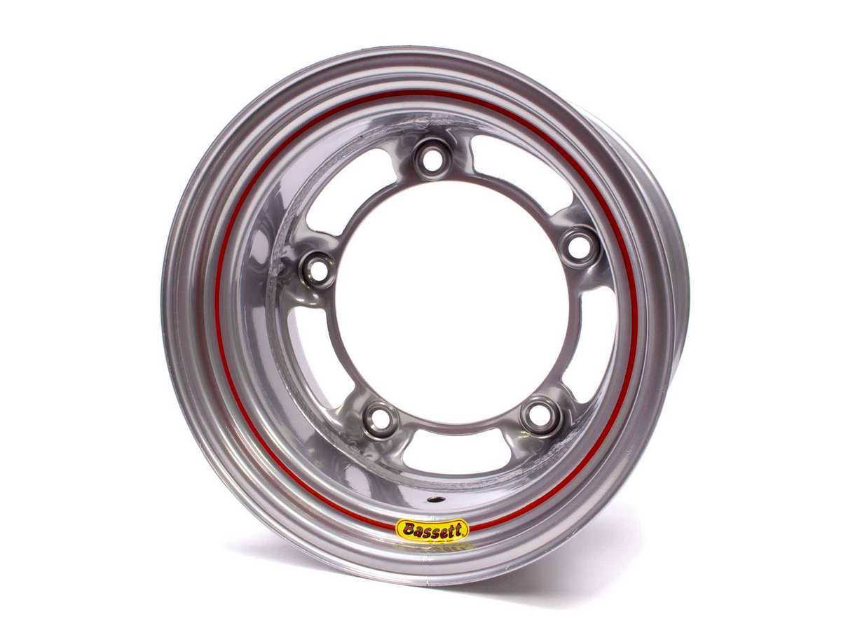 Bassett 58SR5S - 15x8 W/5 Silver Spun