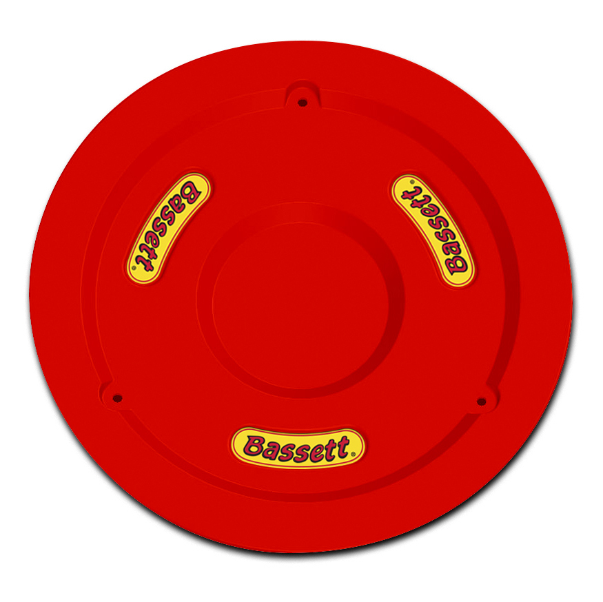 Bassett 5PLG-FLORED - Wheel Cover 15in Red Fluorescent