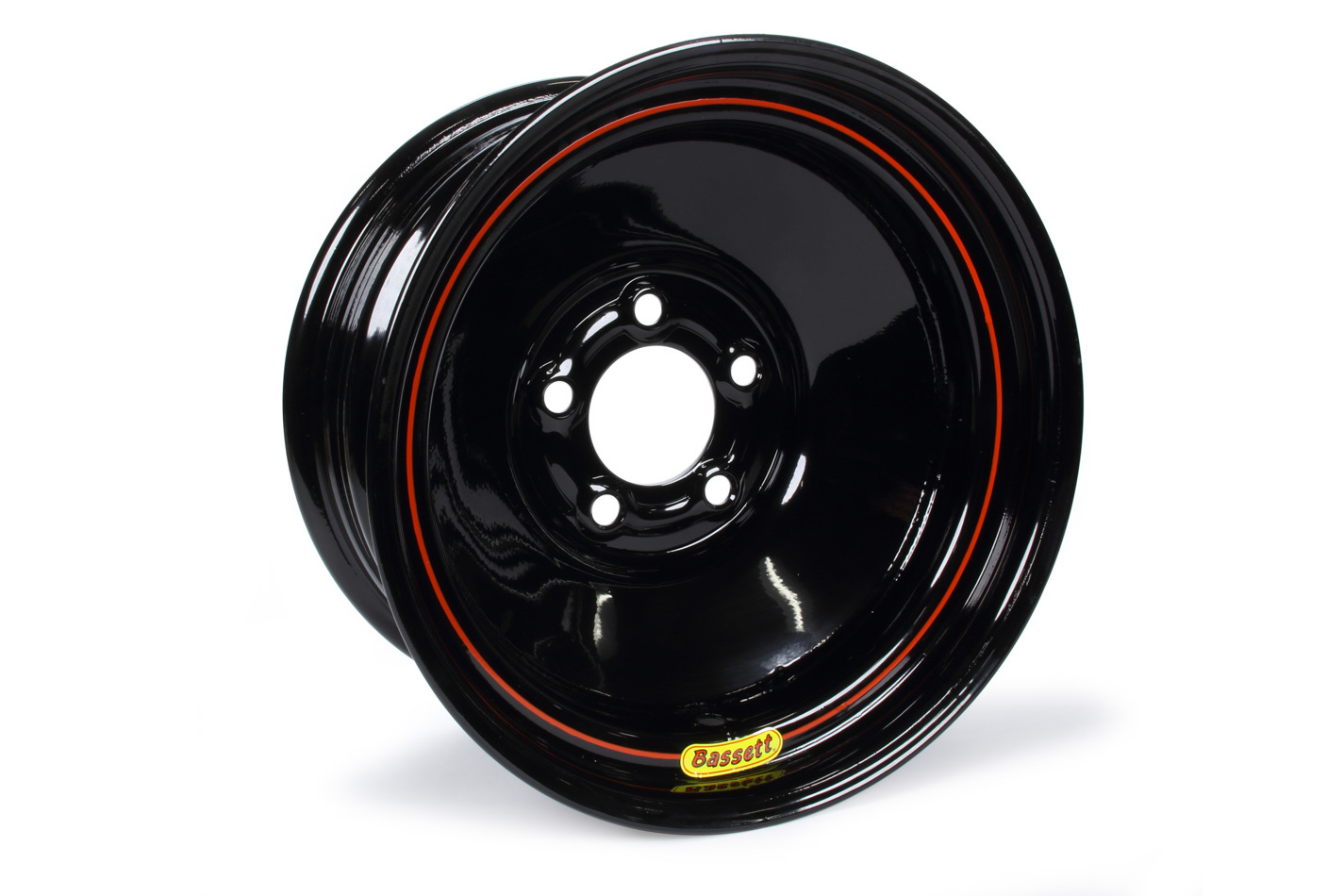 Bassett 58SOLID3 - Wheel 15x8in Solid 5x5 3in BS Heavy L/R Bassett 58SOLID3 - Wheel 15x8in Solid 5x5 3in BS Heavy L/R