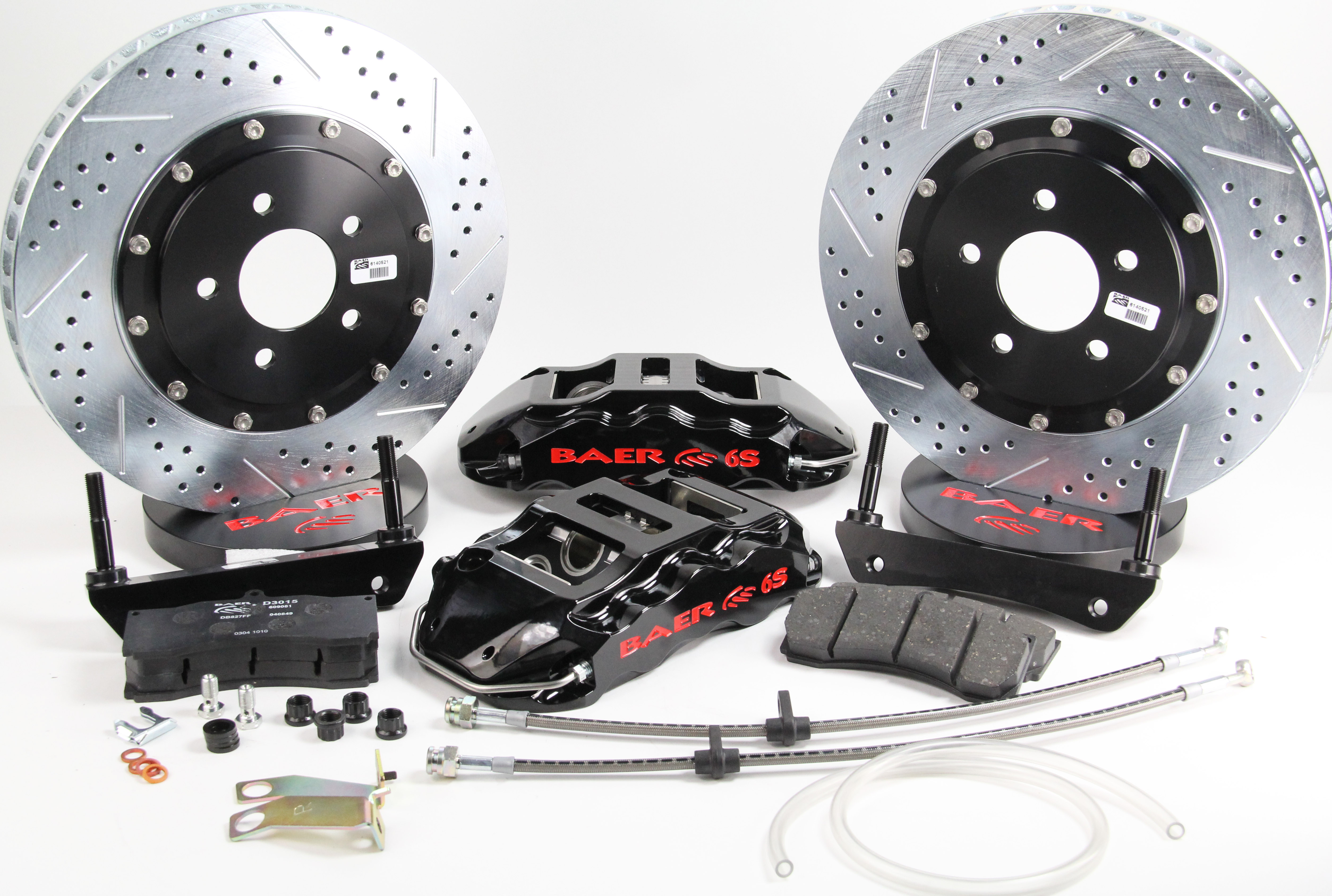 Baer Brakes 4391001B - Extreme+ Brake System Front