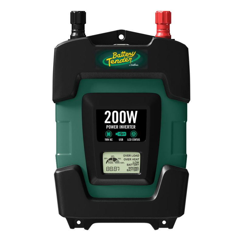 Battery Tender 026-0005-DL-WH - 12V 200W Power Inverter