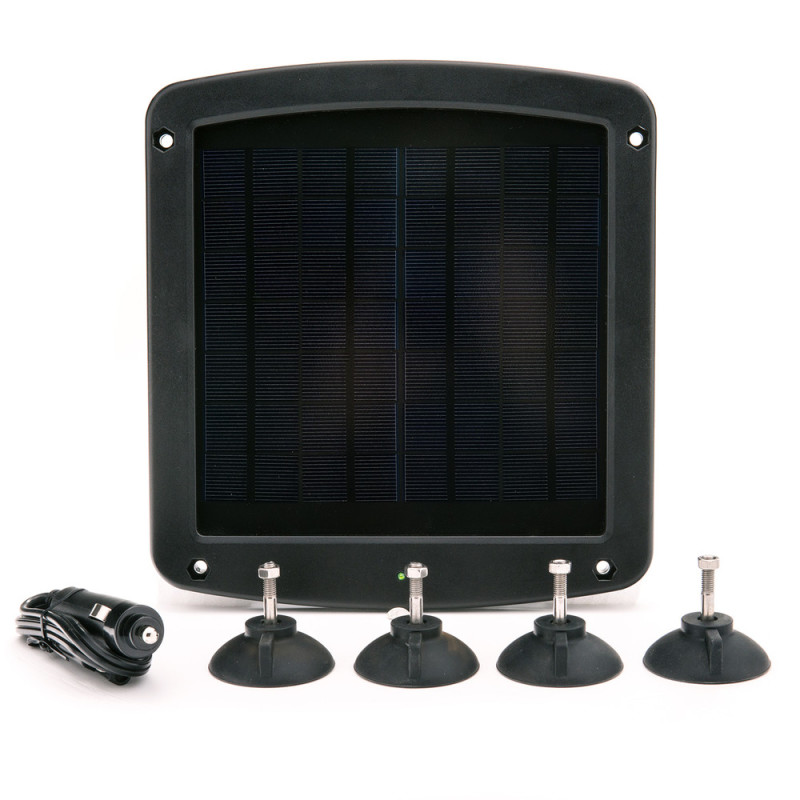 Battery Tender 021-1171 - 12V 5W Solar Battery Charger w/Windshield Mount