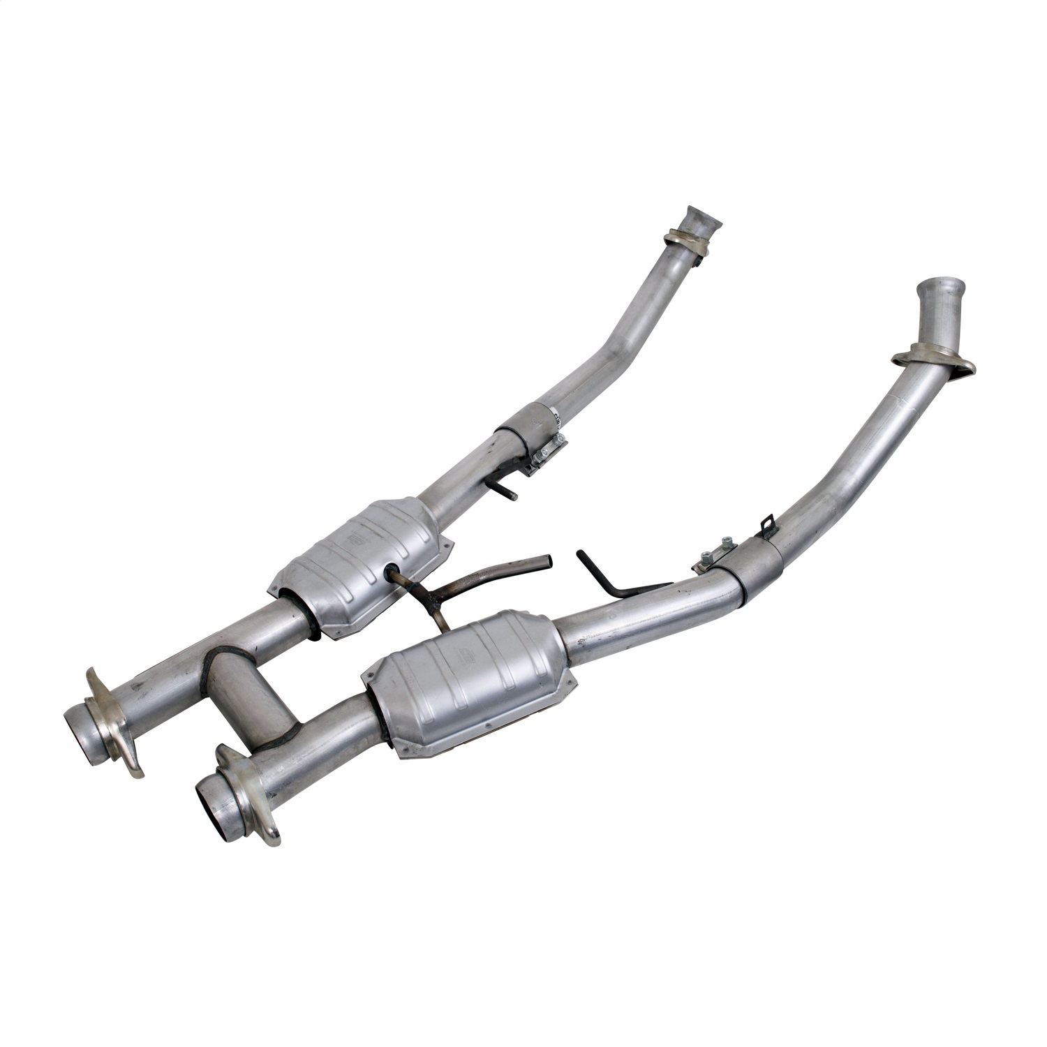 BBK 1563 - 94-95 Mustang 5.0 High Flow H Pipe With Catalytic Converters - 2-1/2