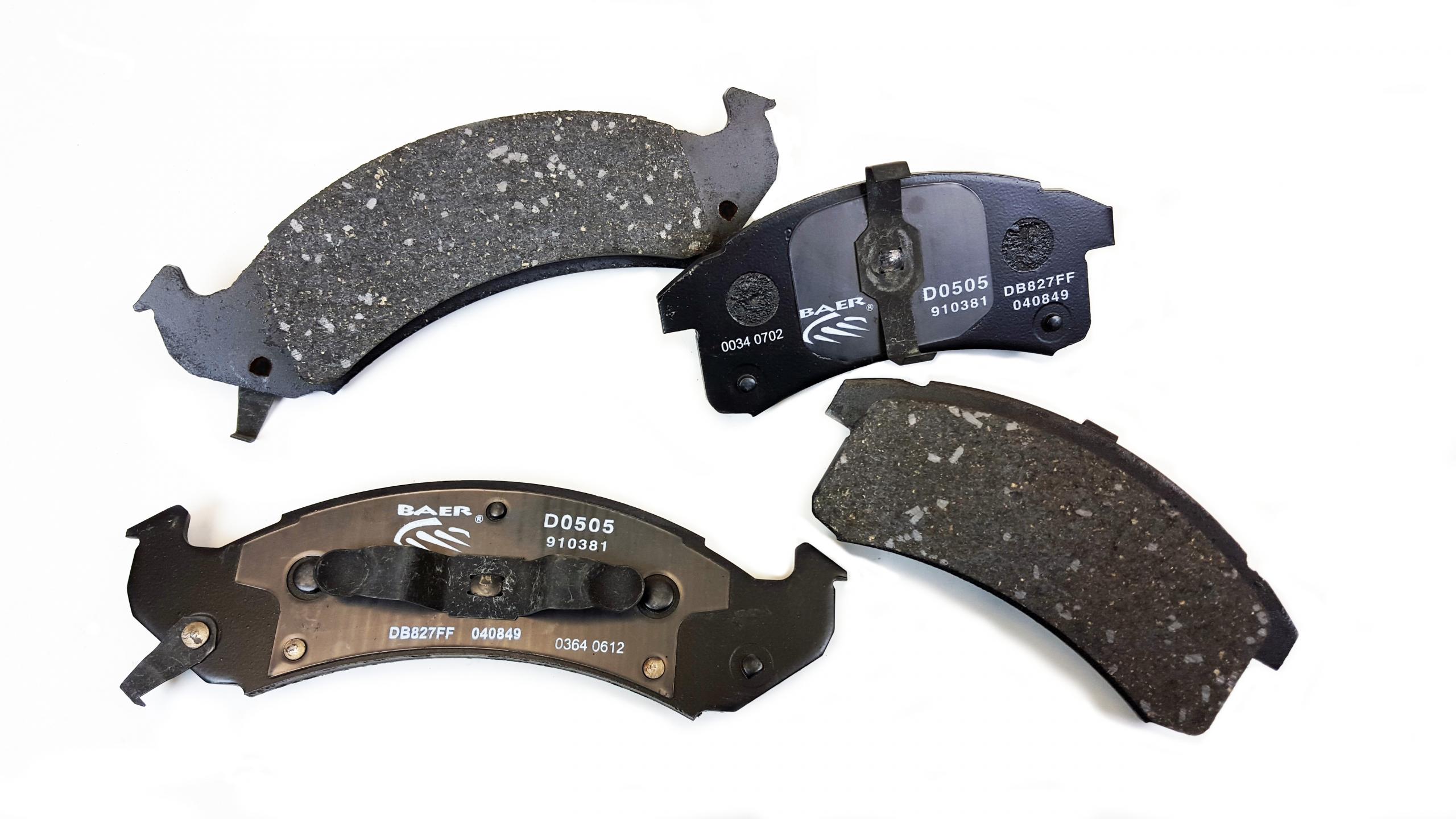 Baer Brakes D0505 - Brake Pads Front 92-93 Buick 91-93 Cadillac 92-93 Camro Lumina 91-93 Oldsmobile 92-93 Pontiac BAER Sport
