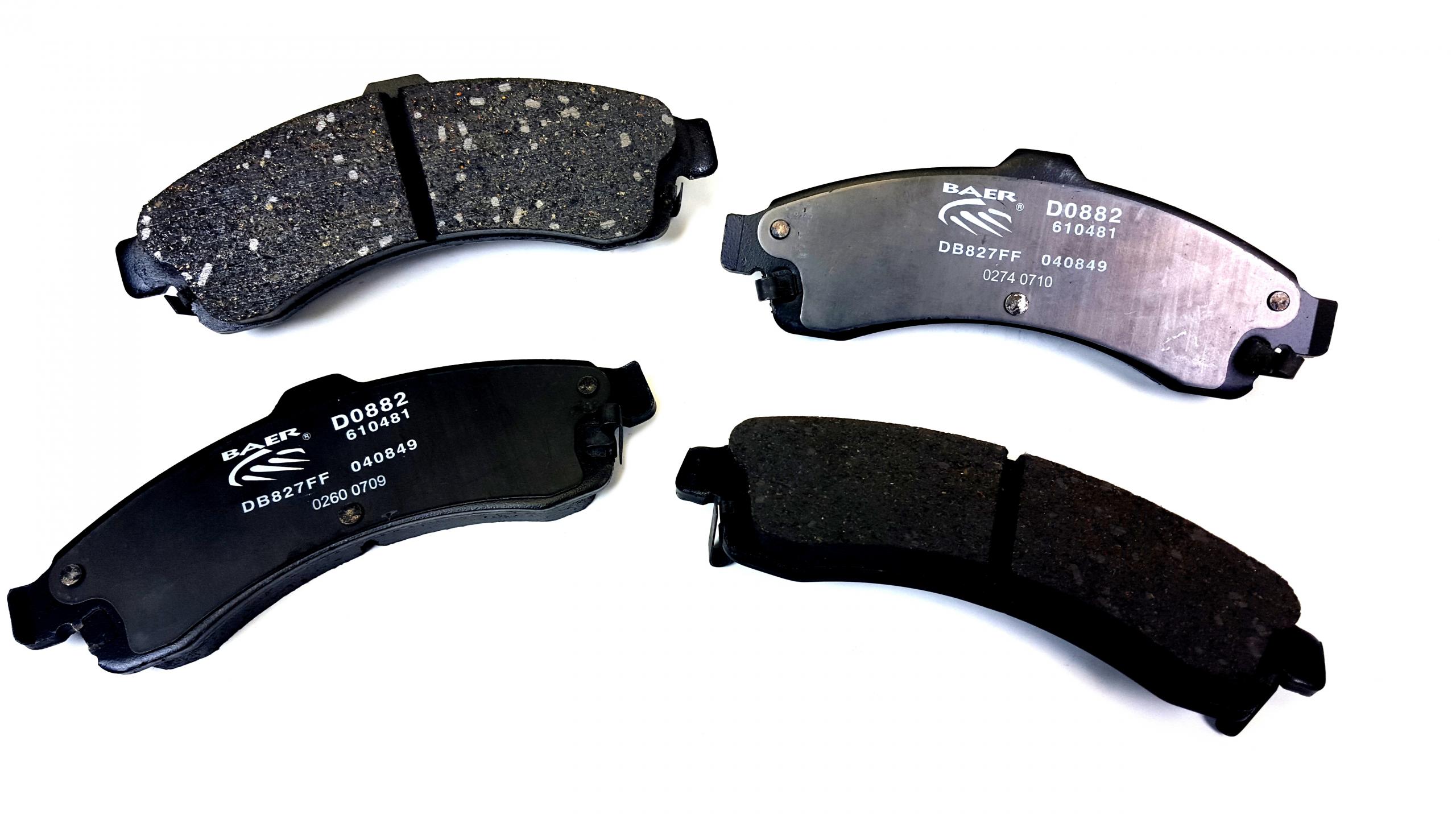 Baer Brakes D0882 - Brake Pads Front Buick Chevy GMC Isuzu Oldsmobile BAER Sport Baer Brakes D0882 - Brake Pads Front Buick Chevy GMC Isuzu Oldsmobile BAER Sport