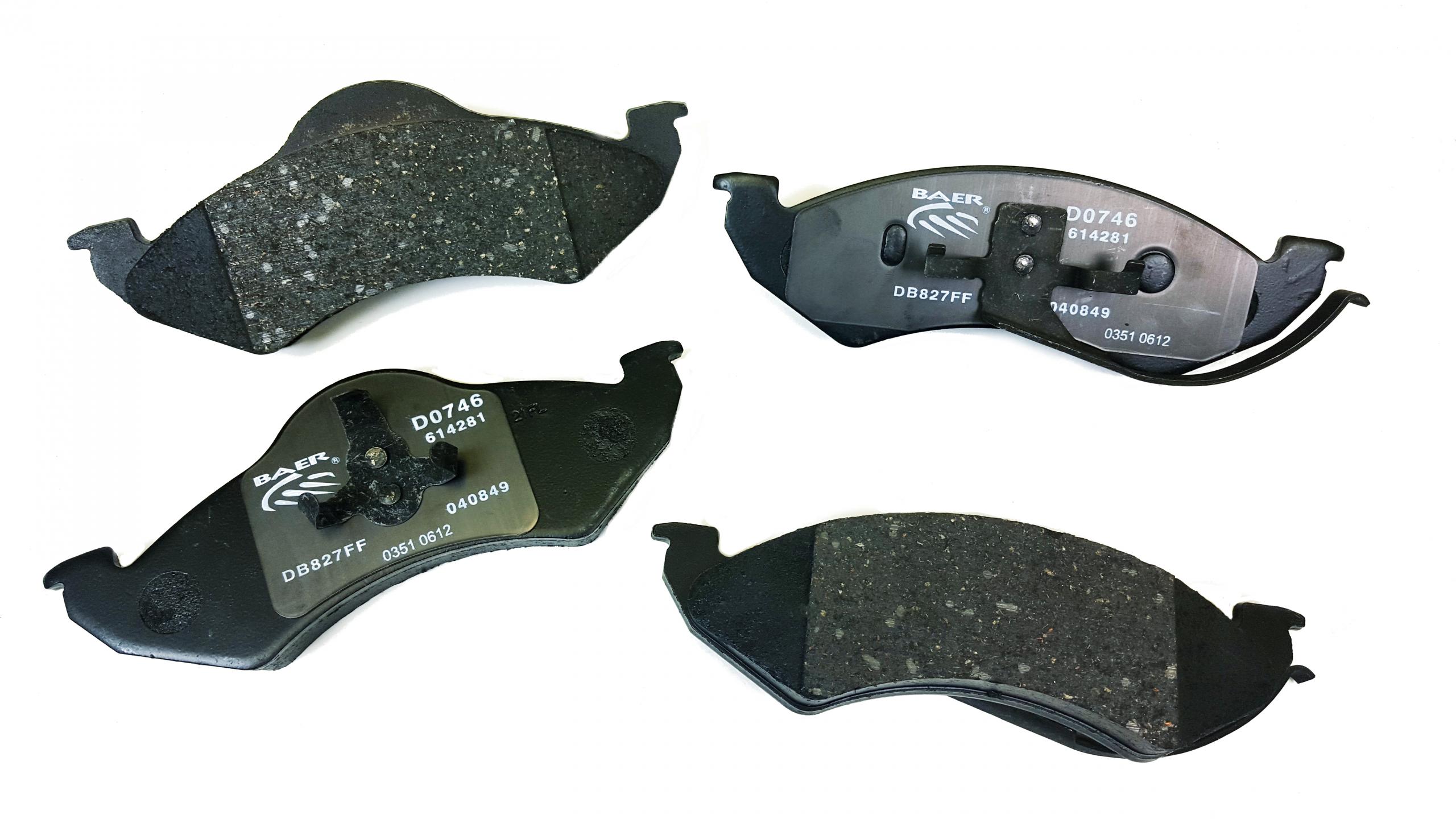 Baer Brakes D0746 - Brake Pads Front 99 Dakota 98-99 Durango BAER Sport Baer Brakes D0746 - Brake Pads Front 99 Dakota 98-99 Durango BAER Sport