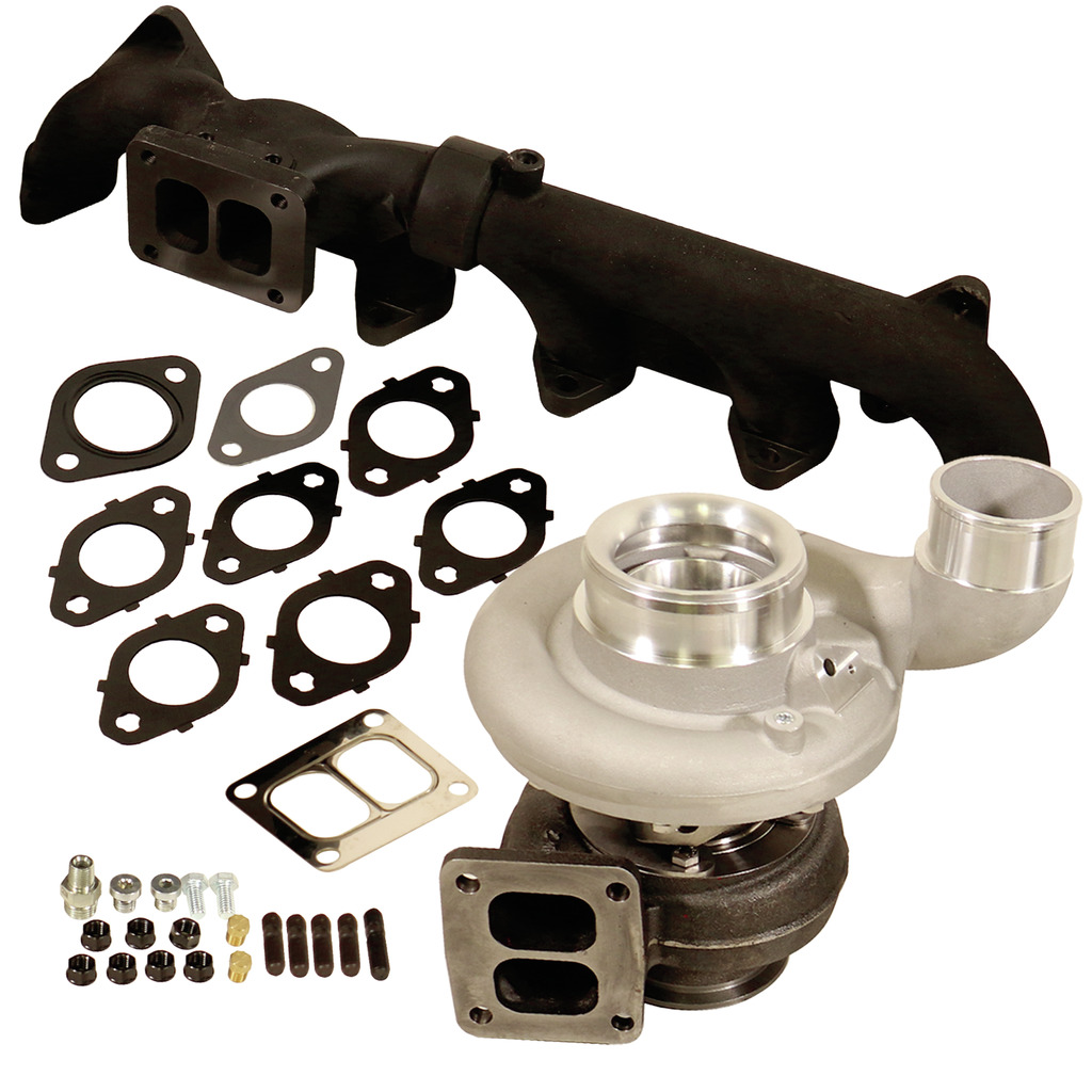 BD Diesel 1045293 - BD Iron Horn 6.7L Cummins Turbo Kit S363SXE/80 0.91AR Dodge 2007.5-2018