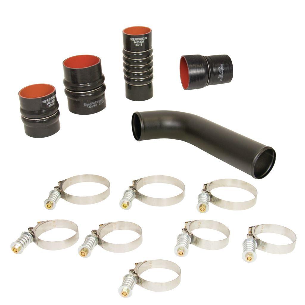 BD Diesel 1045216 - Intercooler Hose/Clamp Kit - Dodge 2007.5-2009 6.7L BD Diesel 1045216 - Intercooler Hose/Clamp Kit - Dodge 2007.5-2009 6.7L
