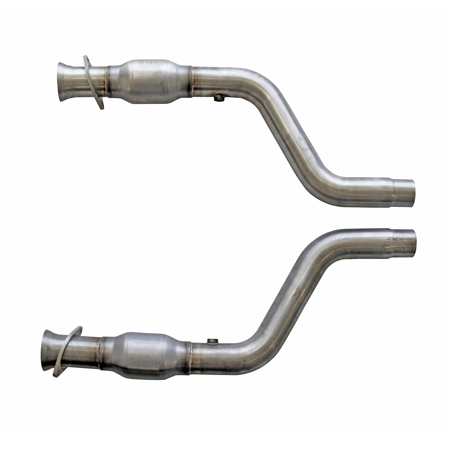 BBK 1796 - 05-15 Dodge Challenger Charger Short Mid X Pipe w/Catalytic Converters 2-3/4 For LT Headers