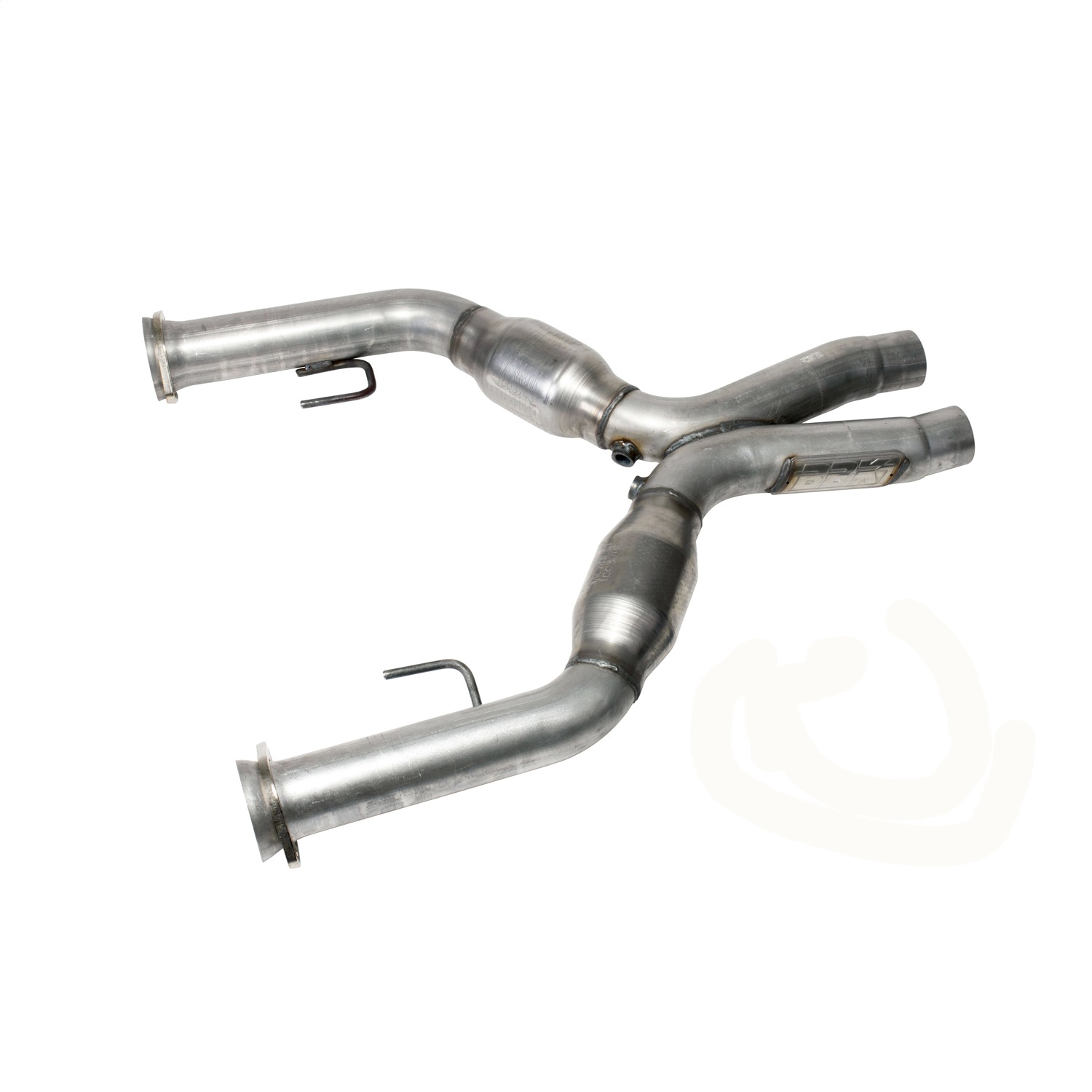 BBK 1637 - 05-10 Mustang 4.6 Short Mid X Pipe With Catalytic Converters 2-3/4 For Long Tube Headers BBK 1637 - 05-10 Mustang 4.6 Short Mid X Pipe With Catalytic Converters 2-3/4 For Long Tube Headers