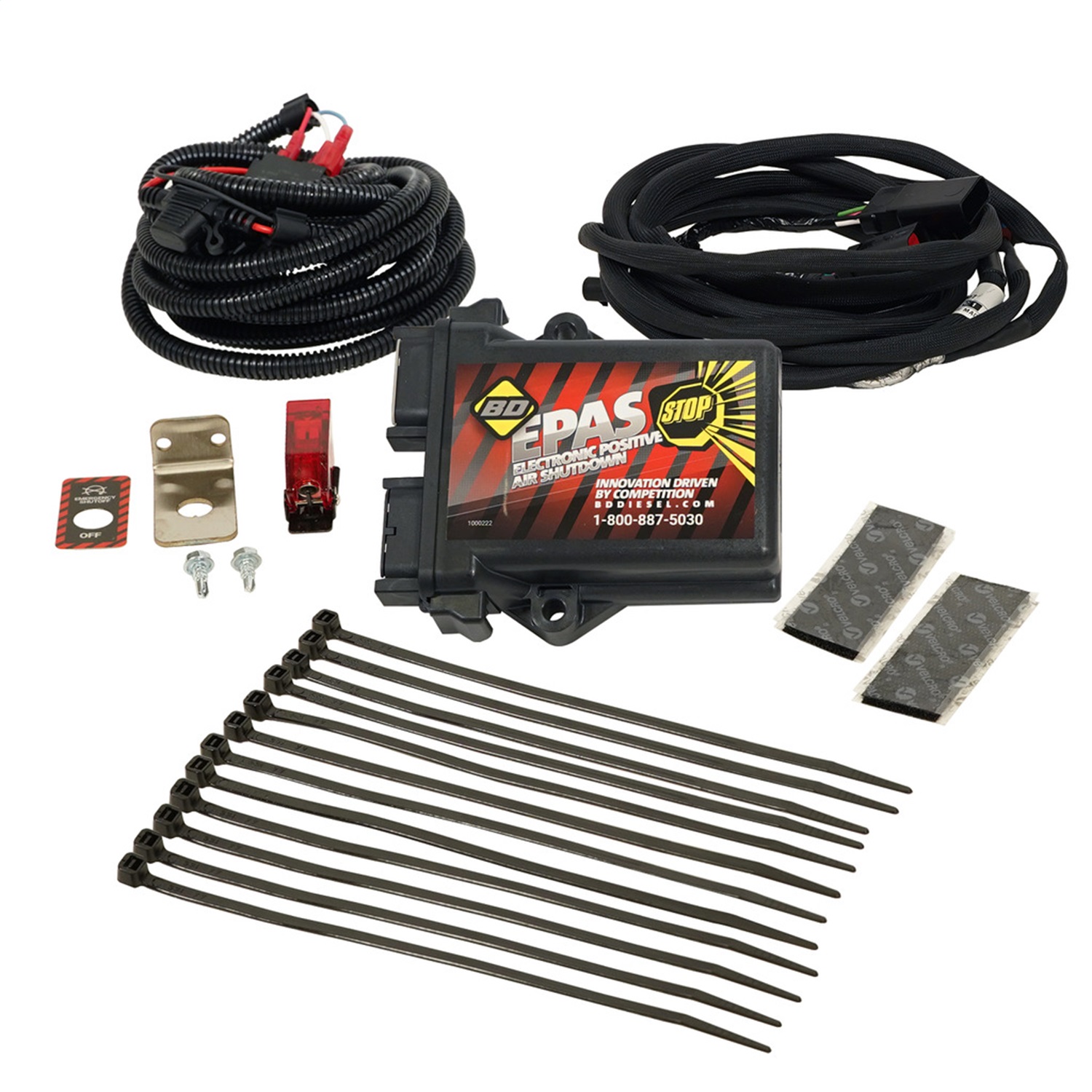 BD Diesel 1036762 - 21+ Chevy/GM 3.0L Duramax E-PAS Positive Air Shut-Off Engine Kit