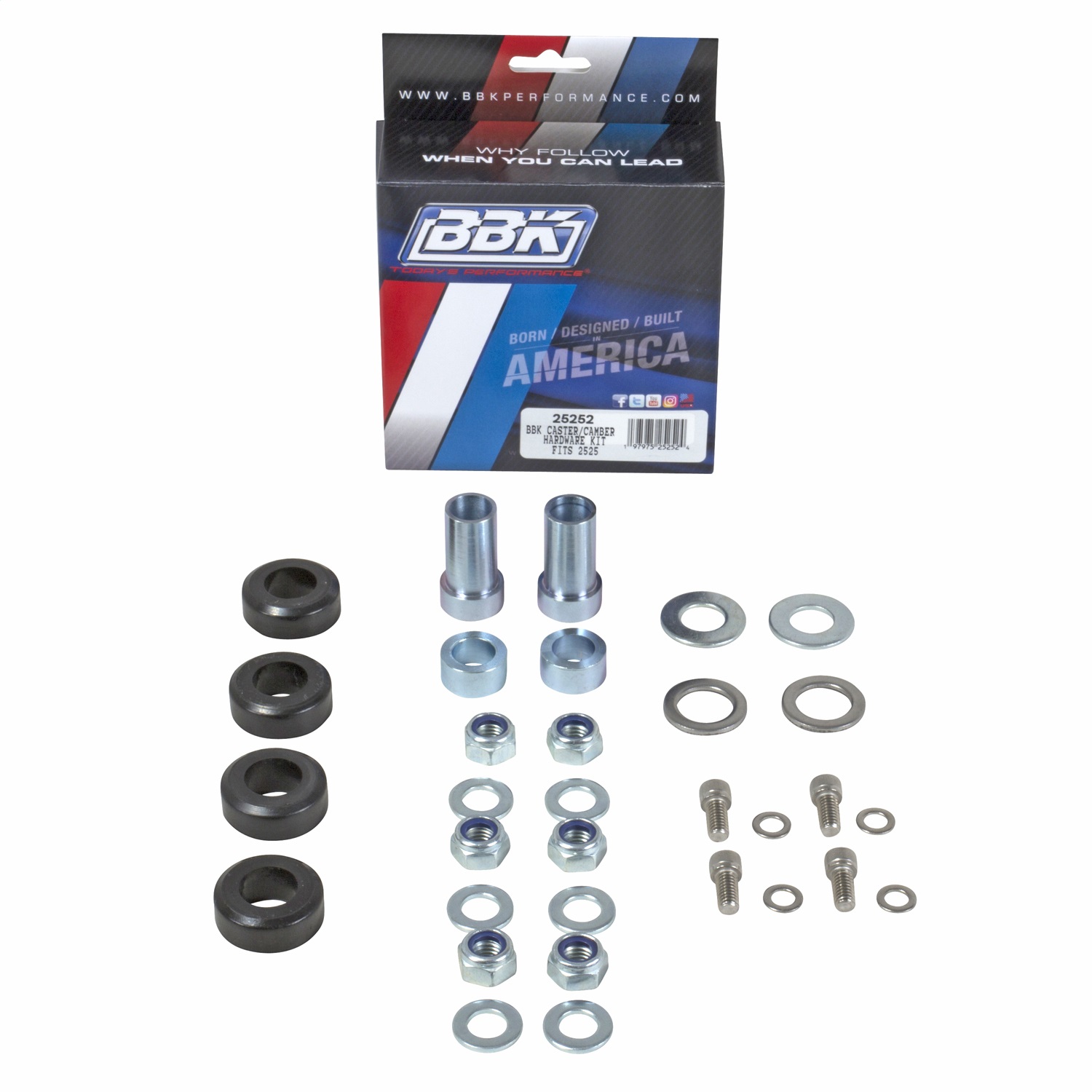 BBK 25252 - 79-93 Mustang Complete Hardware Kit For 2525 BBK 25252 - 79-93 Mustang Complete Hardware Kit For 2525